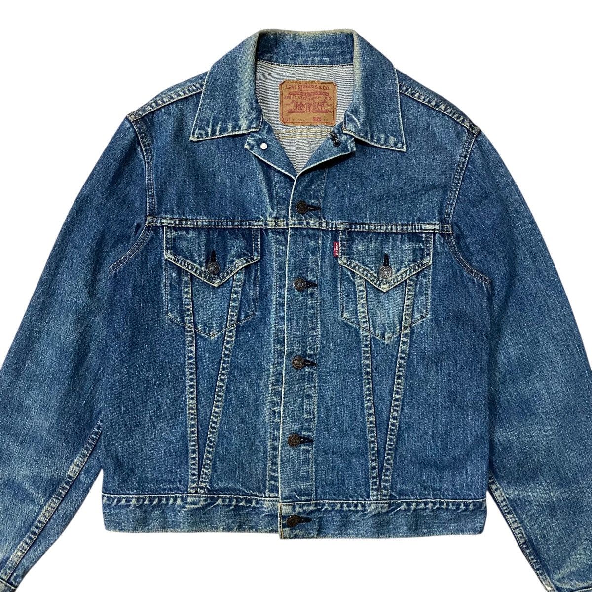 ☀️71557 Vintage Levi's big E type 3 denim jacket