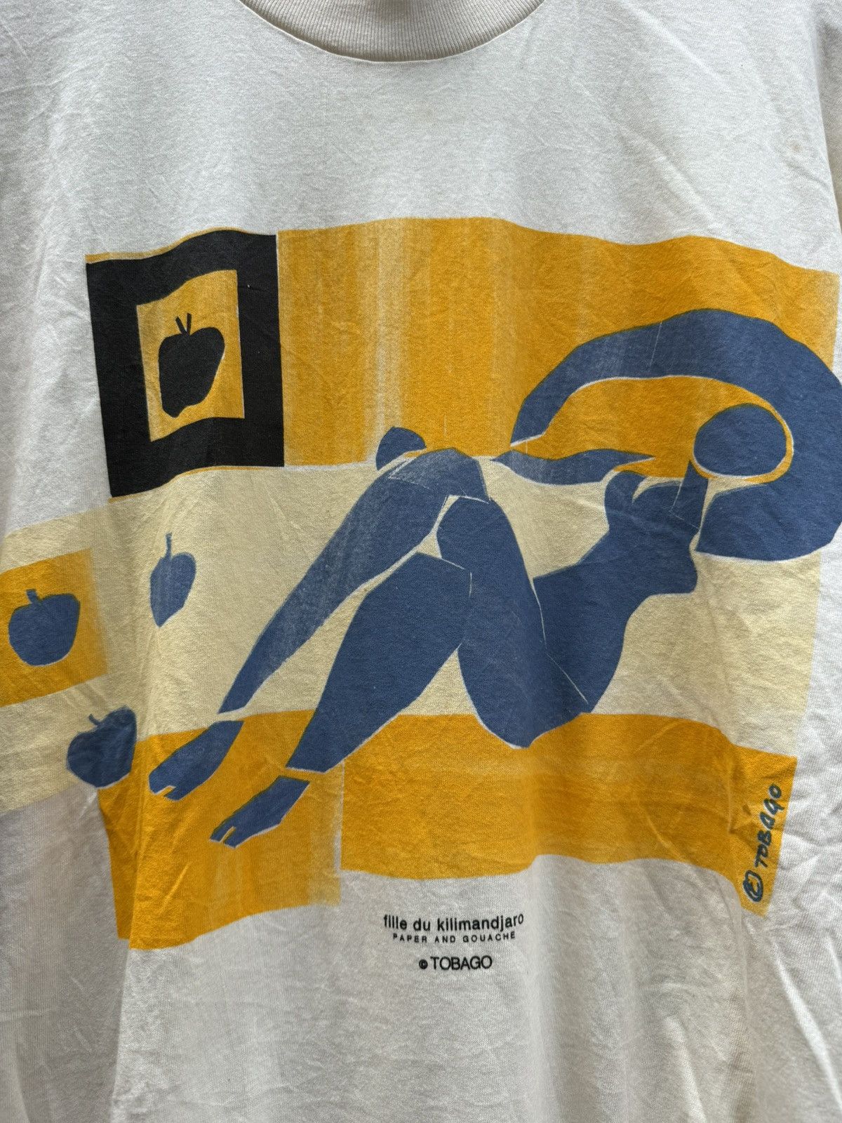 Vintage Rare Vintage90s art tee”HENRI MATISSE” Size US XL / EU 56 / 4 - 2 Thumbnail