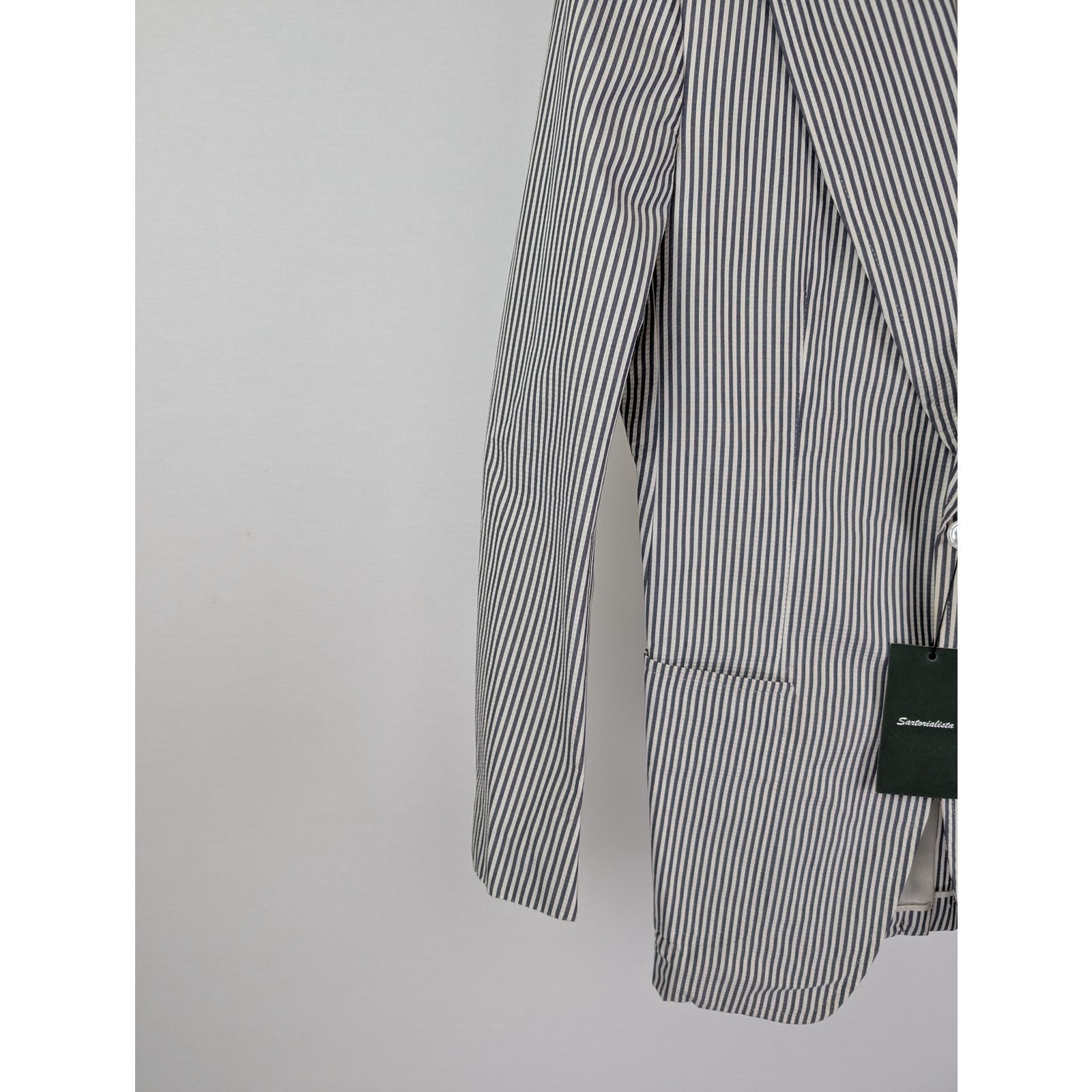 Tom Ford o1rshd1 CC20 Vestes Blousons Blazer Jacket in Blue/White Size US M / EU 48-50 / 2 - 6 Thumbnail