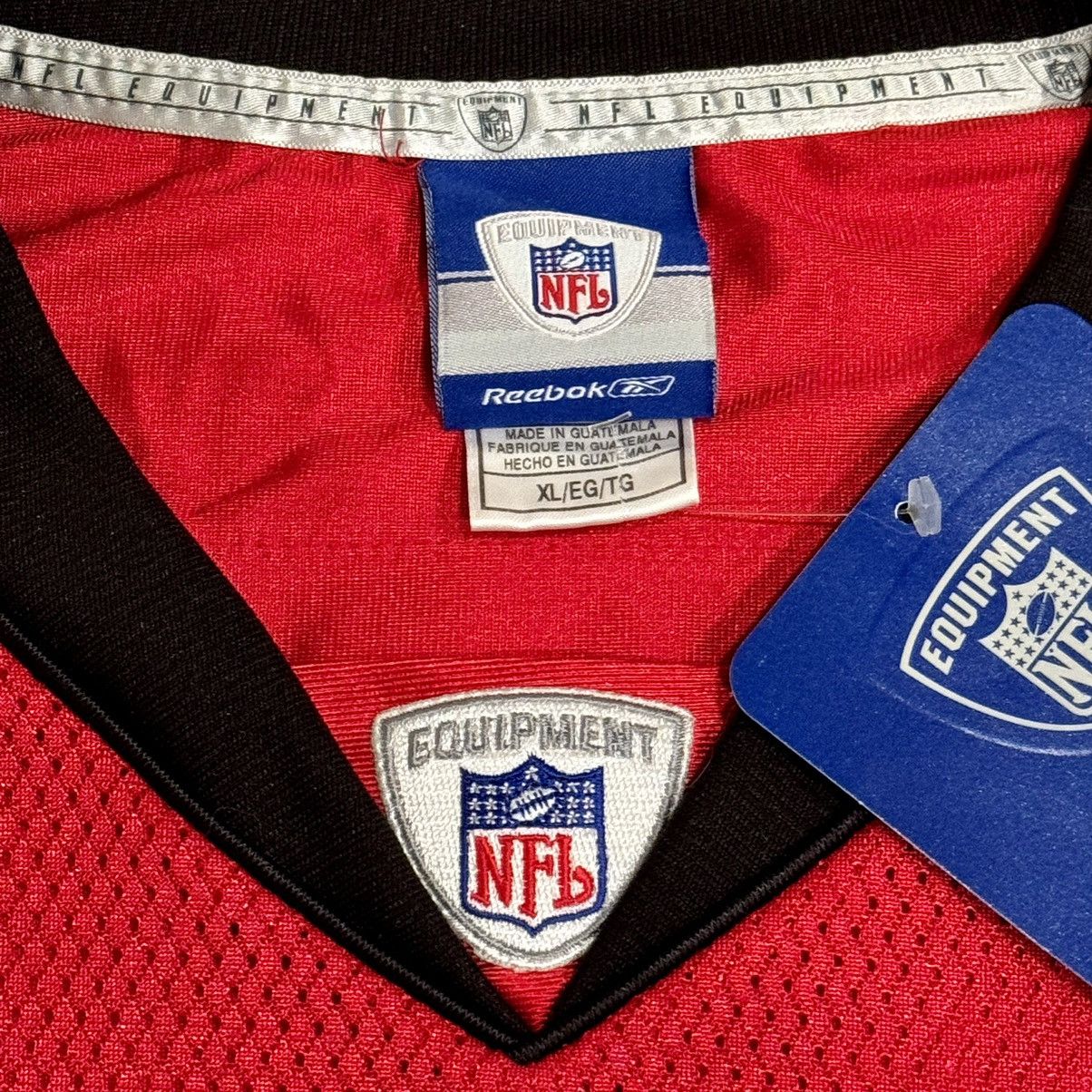 NFL × Reebok × Vintage Ed Hartwell #50 Autographed Atlanta Falcons Reebok Jersey Size US XL / EU 56 / 4 - 8 Thumbnail