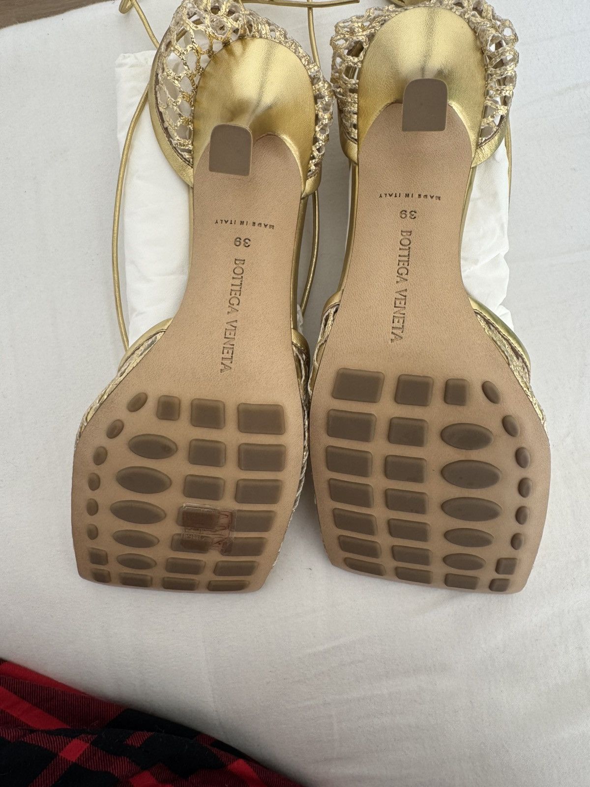 Bottega Veneta Bottega Veneta Stretched Lace-Up Sandals Size US 9 / IT 39 - 3 Thumbnail