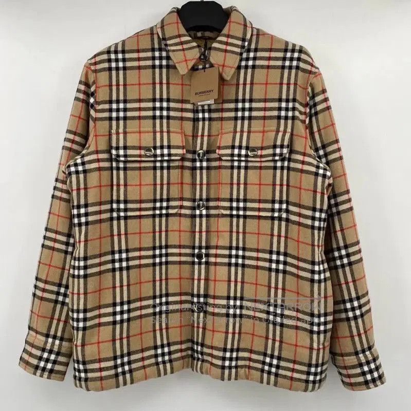 Burberry Burberry Color Block Cotton Long Sleeve Jacket. Size US M / EU 48-50 / 2 - 1 Thumbnail