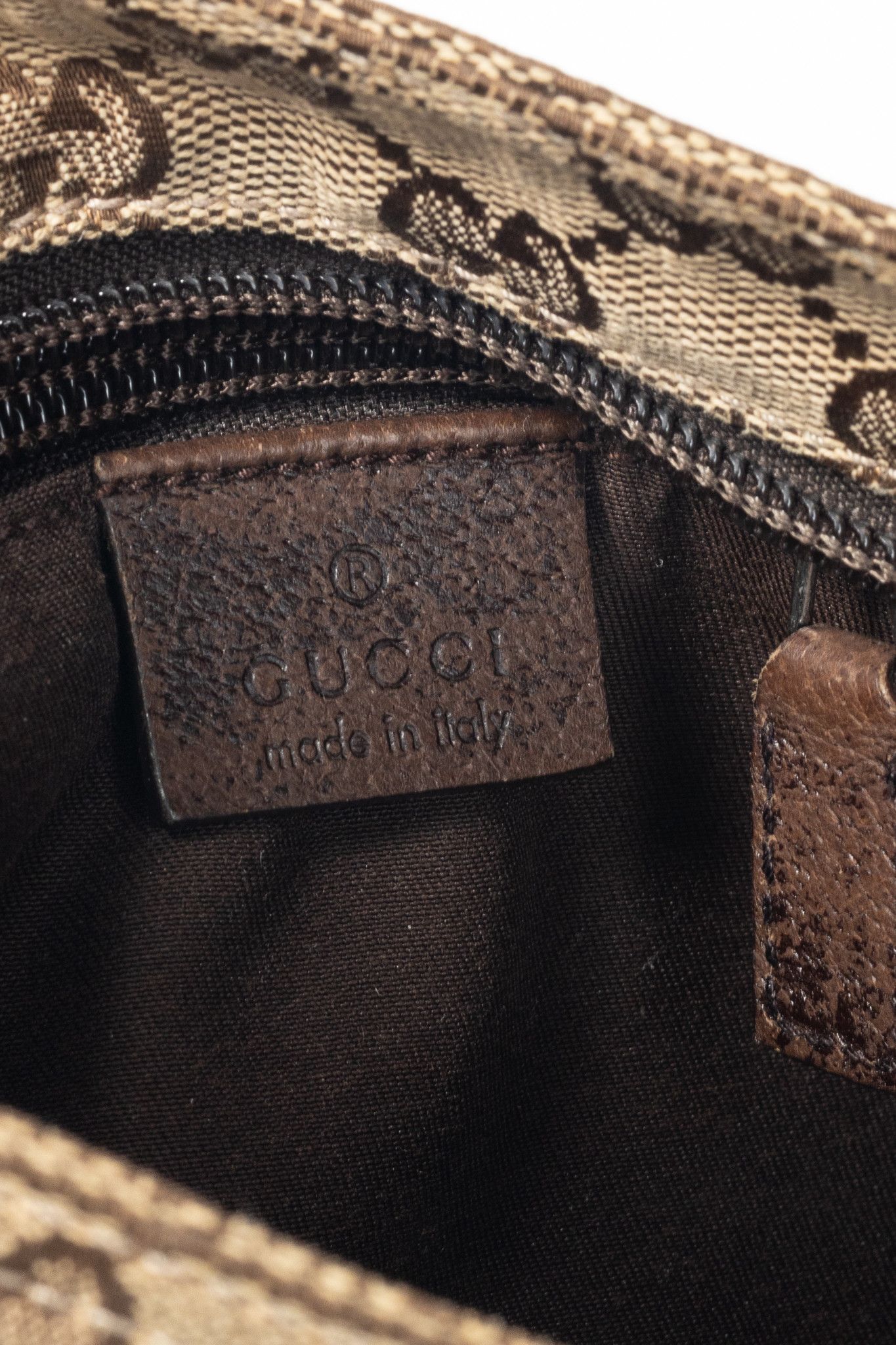 Gucci Gucci Beige GG Canvas Web-Strap Shoulder Bag Size ONE SIZE - 10 Thumbnail