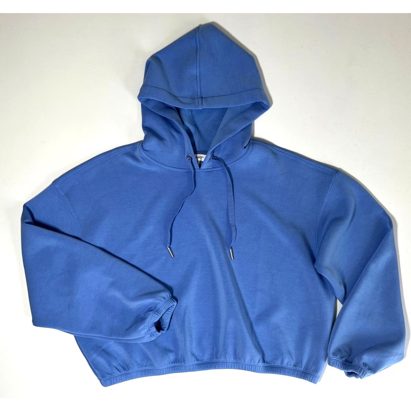 Spanx SPANX Women’s AirEssentials Blue Hoodie M Shirt Pullover Hooded Lightweight Stretch Womens Boys? Size M / US 6-8 / IT 42-44 - 3 Thumbnail