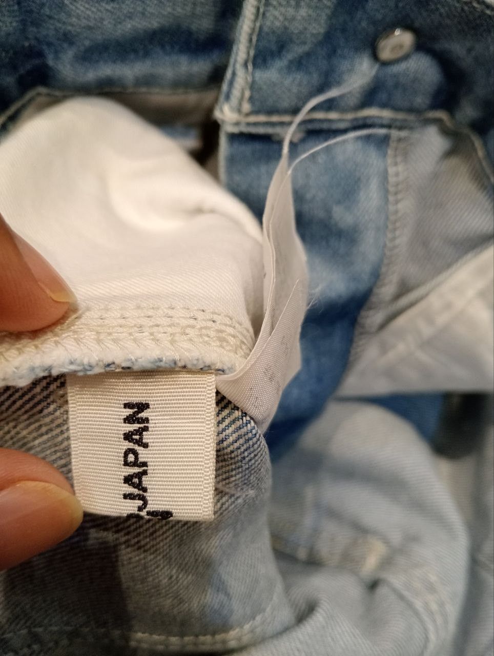Issey Miyake RARE ZUCCA BY ISSEY MIYAKE BALLOON BAGGY BLUE DENIM PANTS Size US 31 - 8 Thumbnail