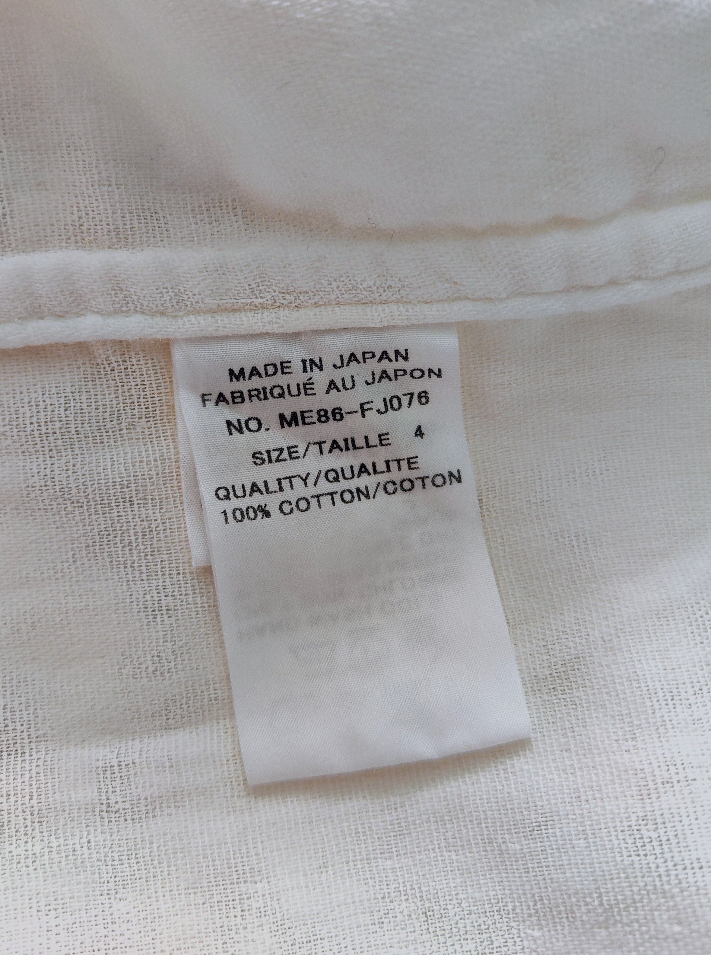 Issey Miyake SS18 Mandarin collar shirt.Like Julius or Rick Owens shirts Size US XL / EU 56 / 4 - 10 Thumbnail