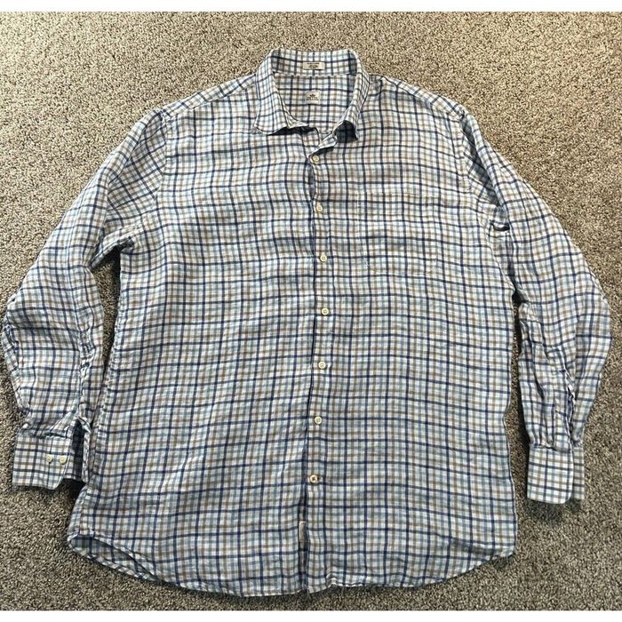 Peter Millar Peter Millar 100% Linen Shirt | Grailed