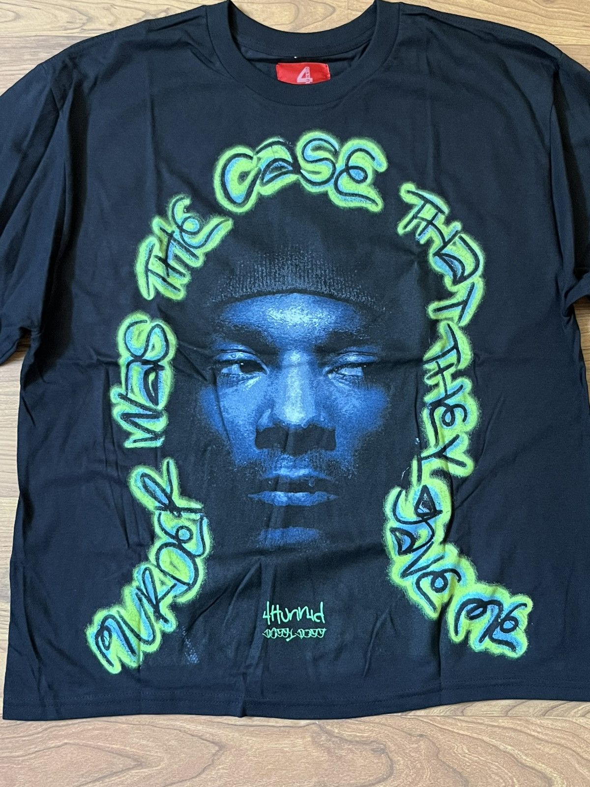 4HUNNID 4Hunnid X Snoop Dogg Murder Was The Case Black Long Sleeve Size US M / EU 48-50 / 2 - 2 Thumbnail