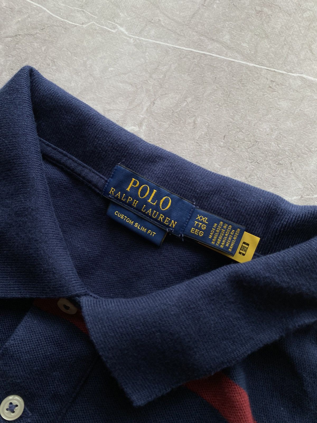Polo Ralph Lauren Vintage Y2K Polo Ralph Lauren Polo T-Shirt Retro Hype Size US XXL / EU 58 / 5 - 6 Thumbnail