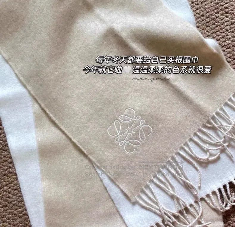 Loewe Loewe Wool and Cashmere Scarf Size ONE SIZE - 8 Thumbnail