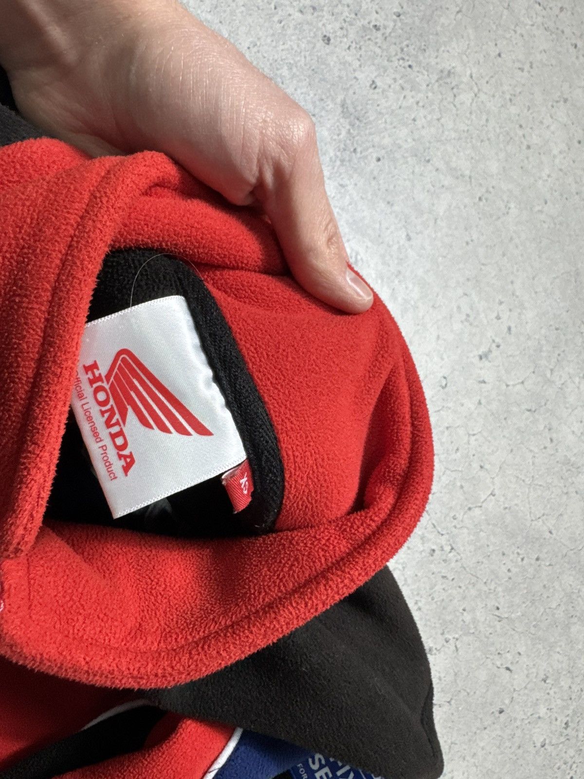 Honda Honda Racing Fleece Jacket Size XS Red Size US XS / EU 42 / 0 - 8 Thumbnail