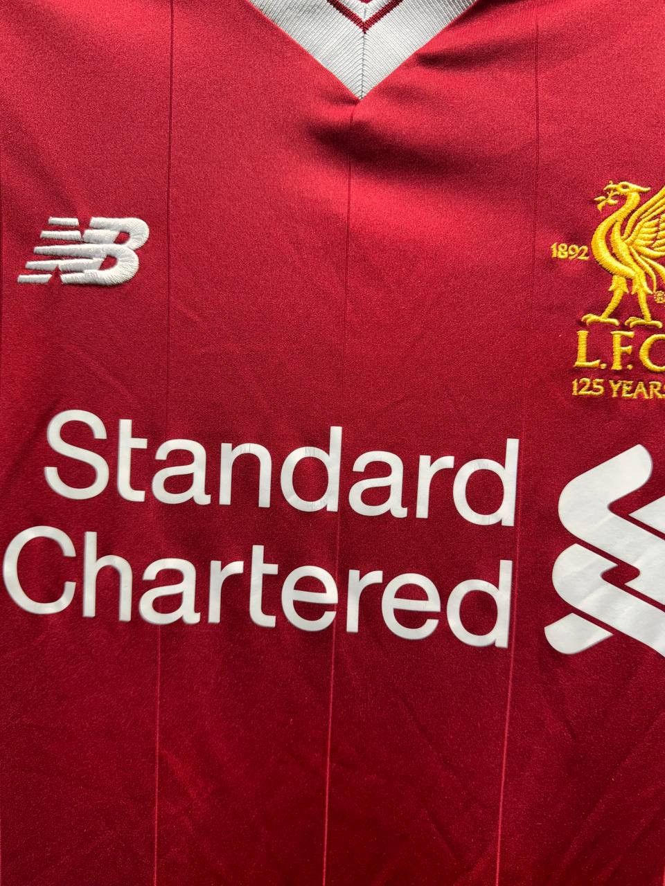 New Balance LIVERPOOL 2017/2018 HOME FOOTBALL SHIRT NEW BALANCE JERSEY Size US M / EU 48-50 / 2 - 5 Thumbnail