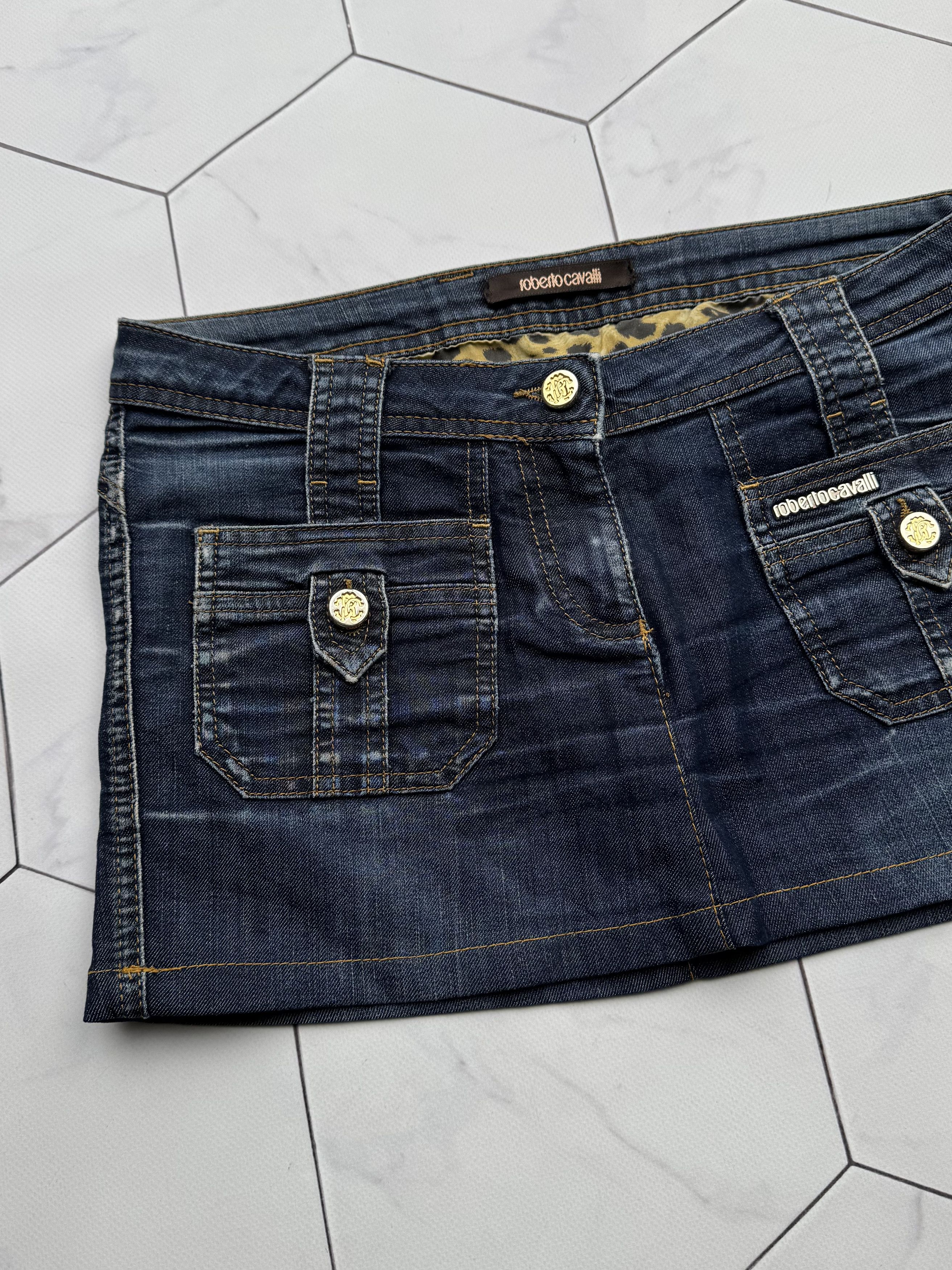 Roberto Cavalli Roberto Cavalli Vintage Mini Skirt (B199) Size 30" / US 8 / IT 44 - 2 Thumbnail