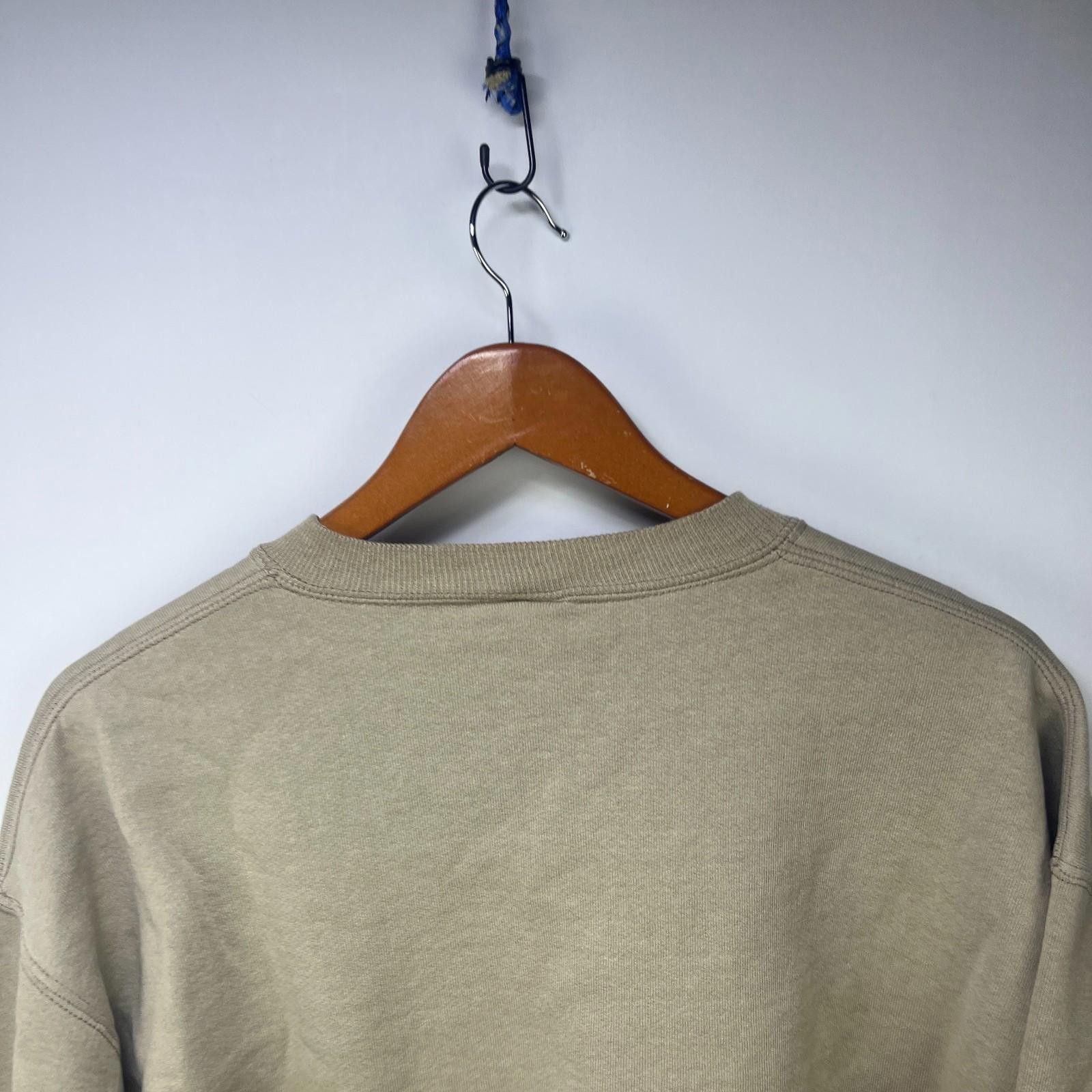 Russell Athletic Vintage 90s Russell Athletic Beige Blank Sweatshirt Large Size US L / EU 52-54 / 3 - 9 Thumbnail