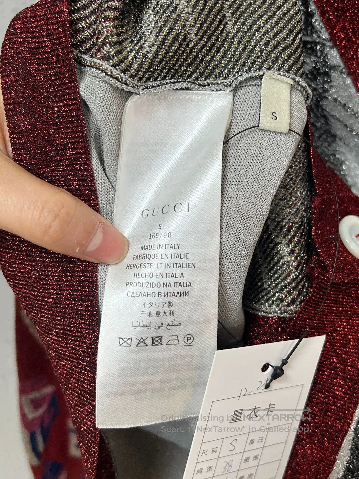 Gucci Gucci Glitter Tiger Head Cardigan. Size S / US 4 / IT 40 - 4 Thumbnail