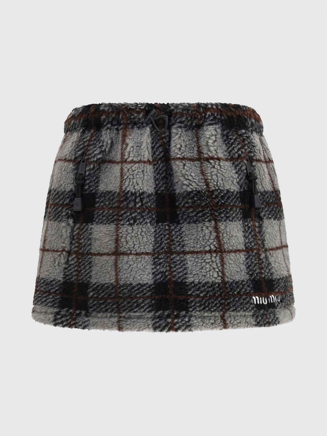 Miu Miu Miu Miu Skirt Woman Grey Size 25" / US 0 / IT 36 - 1 Preview