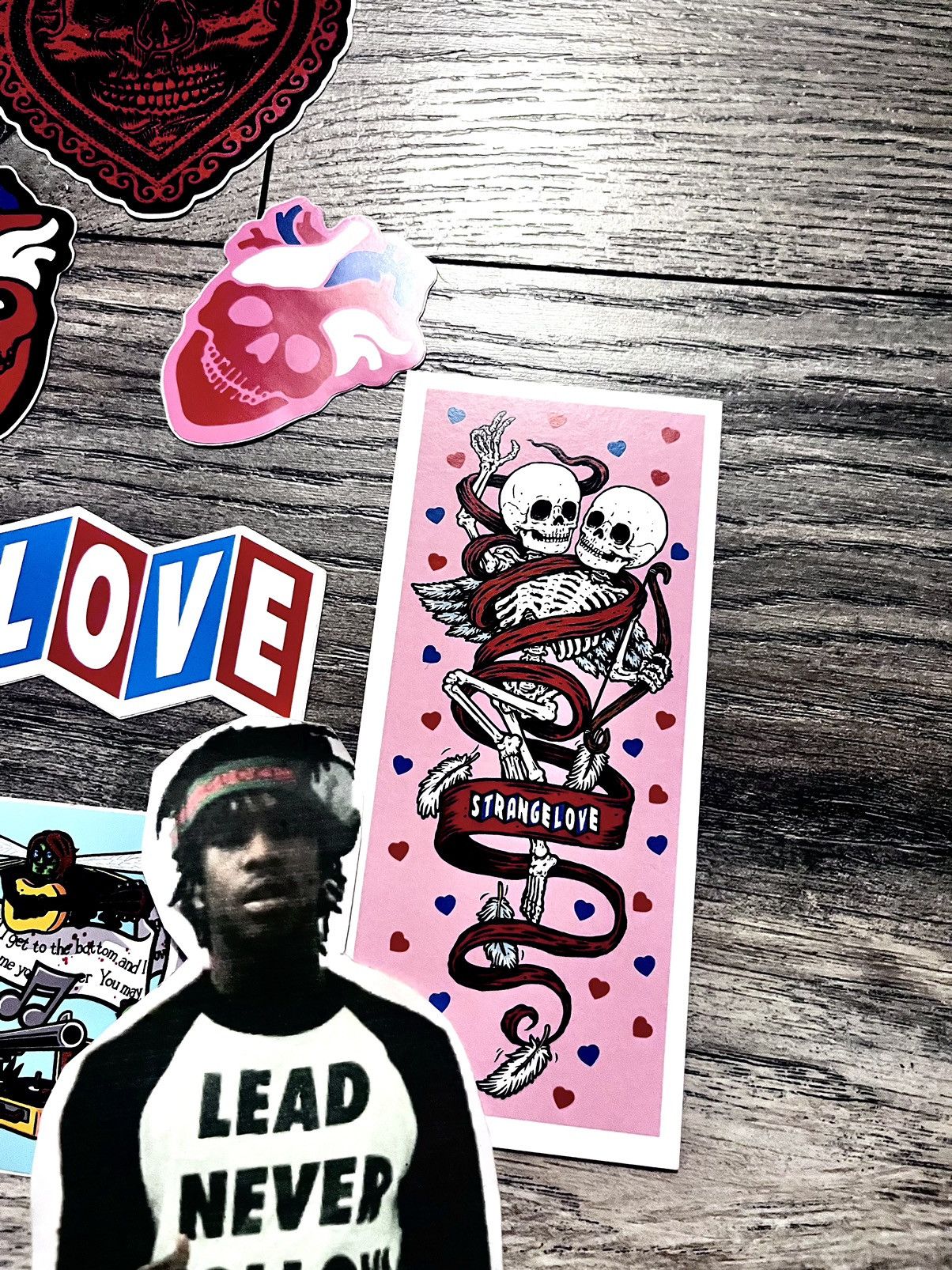 Nike × StrangeLove Skateboards × Supreme Nike Sb x Strangelove Stickers + Valentines Card Size ONE SIZE - 3 Thumbnail