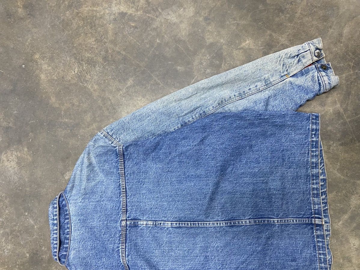 Vintage Vintage 80s Vintage Bobson jacket jeans sun faded Size US L / EU 52-54 / 3 - 8 Thumbnail