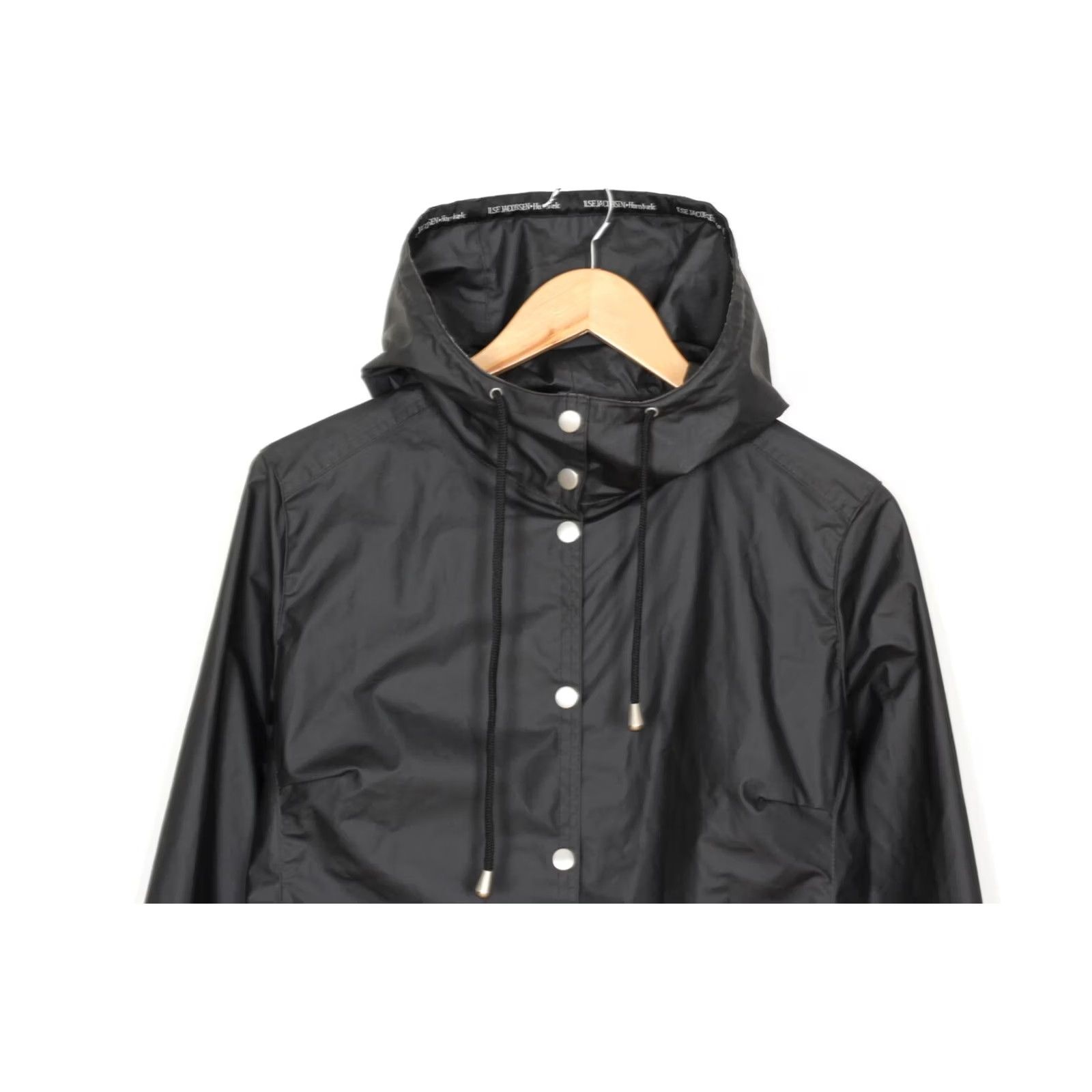 Ilse Jacobsen ILSE JACOBSEN HORNBAEK Raincoat Jacket Women XS Hooded Waterproof MJ5225 Jacket Size XS / US 0-2 / IT 36-38 - 3 Thumbnail