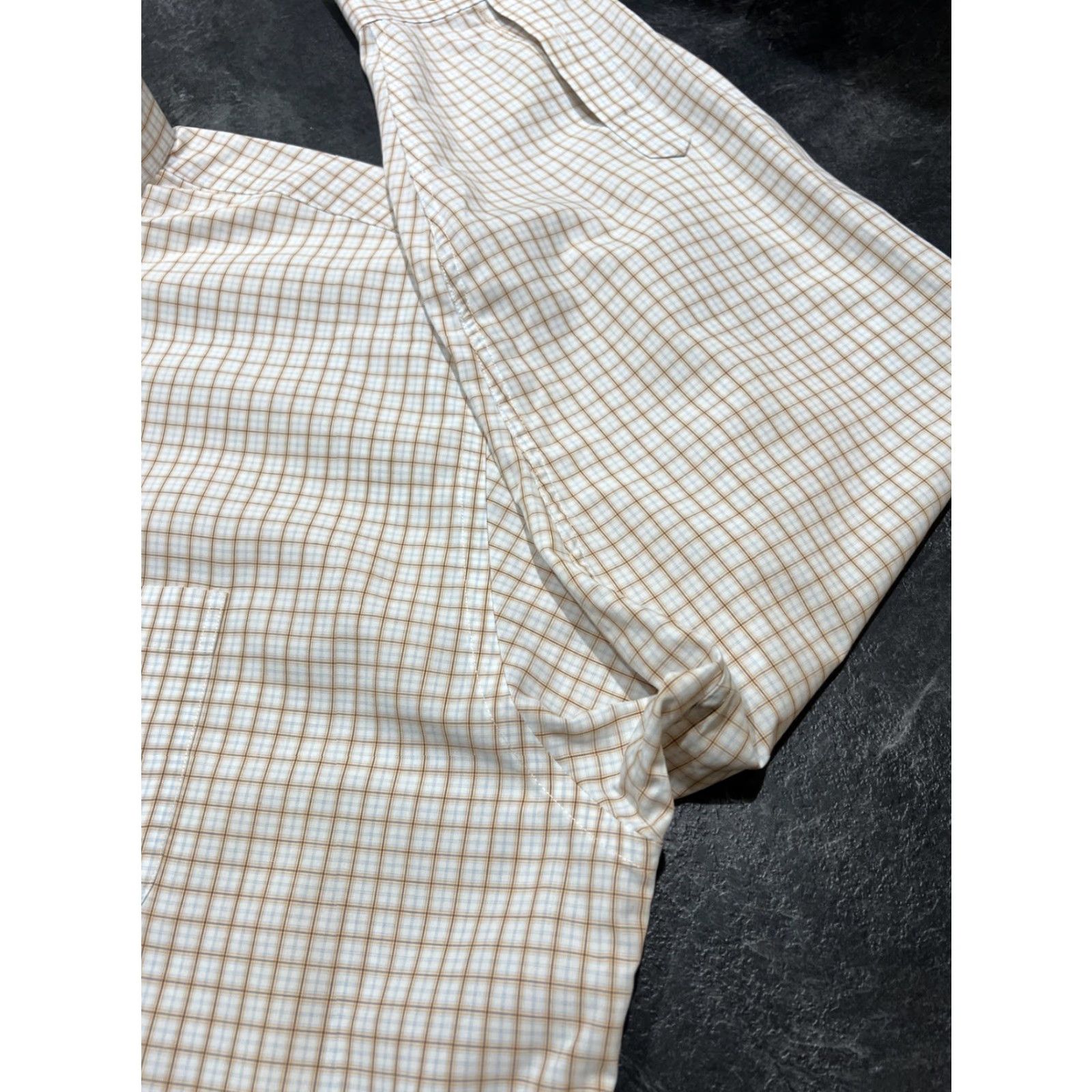 Brooks Brothers VINTAGE Brooks Brothers Men's Dress Shirt 2XL Traditional Fit Cotton Check Button-up Long Sleeve All Seasons Size 48R - 3 Thumbnail
