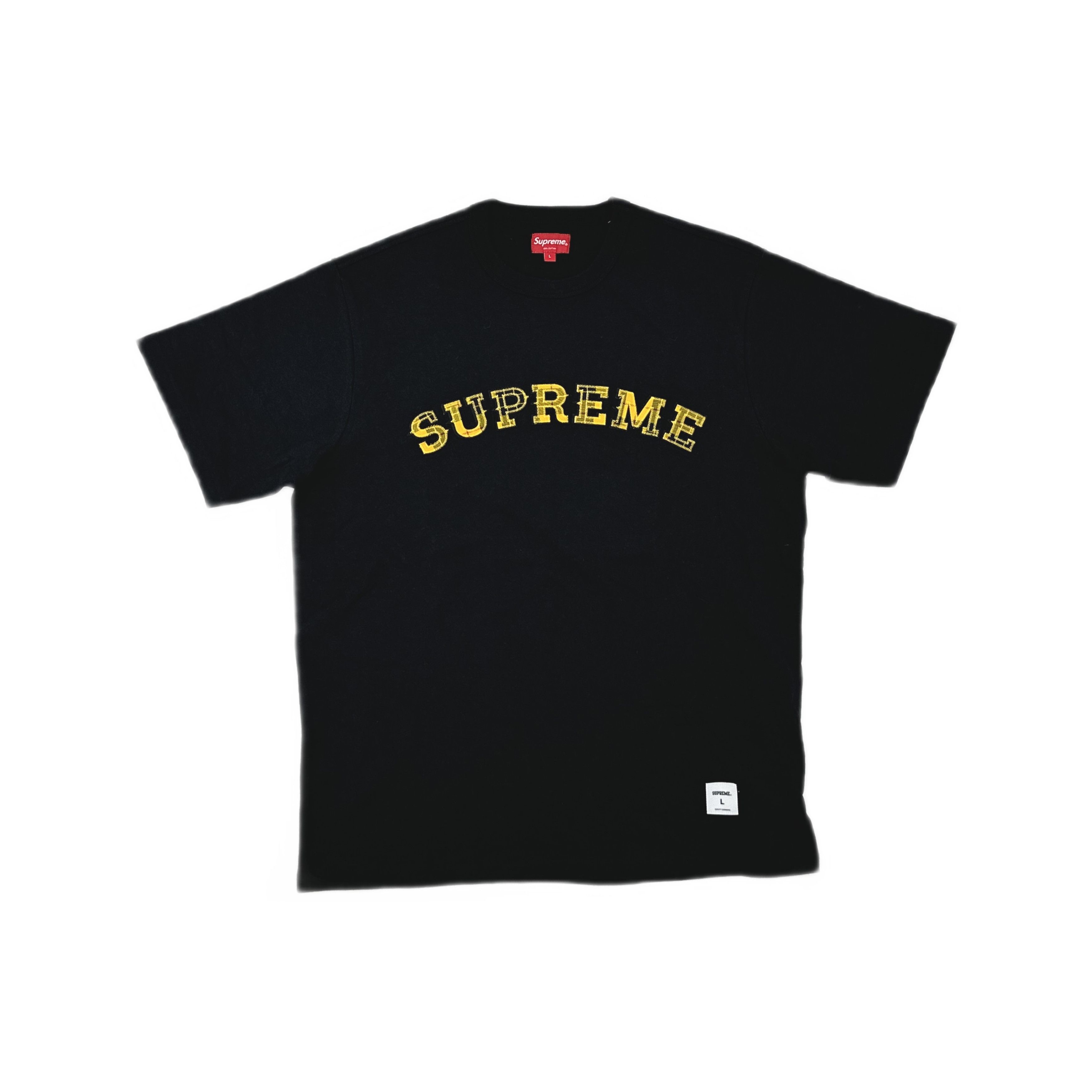 Supreme Supreme Plaid Appliqué T-Shirt Size L Size US L / EU 52-54 / 3 - 1 Thumbnail