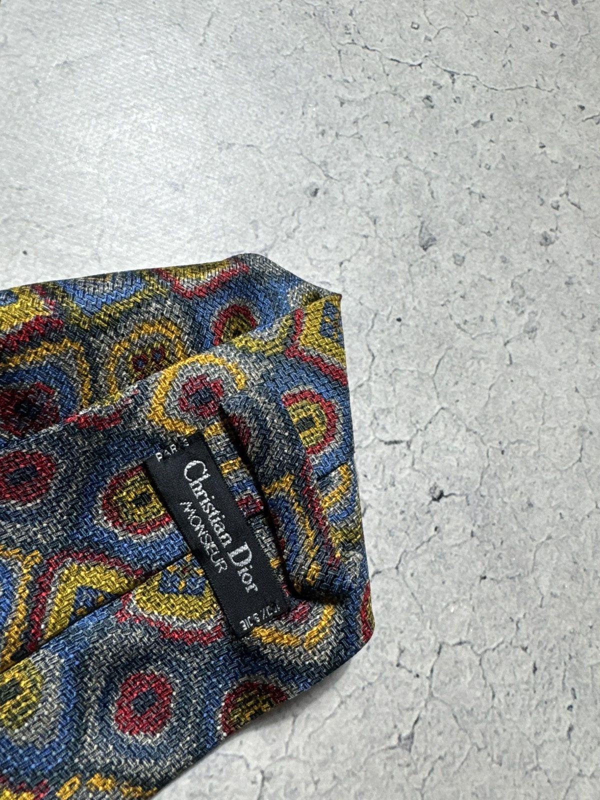 Christian Dior Monsieur Christian Dior Monsieur Luxury Silk Tie Size ONE SIZE - 5 Thumbnail