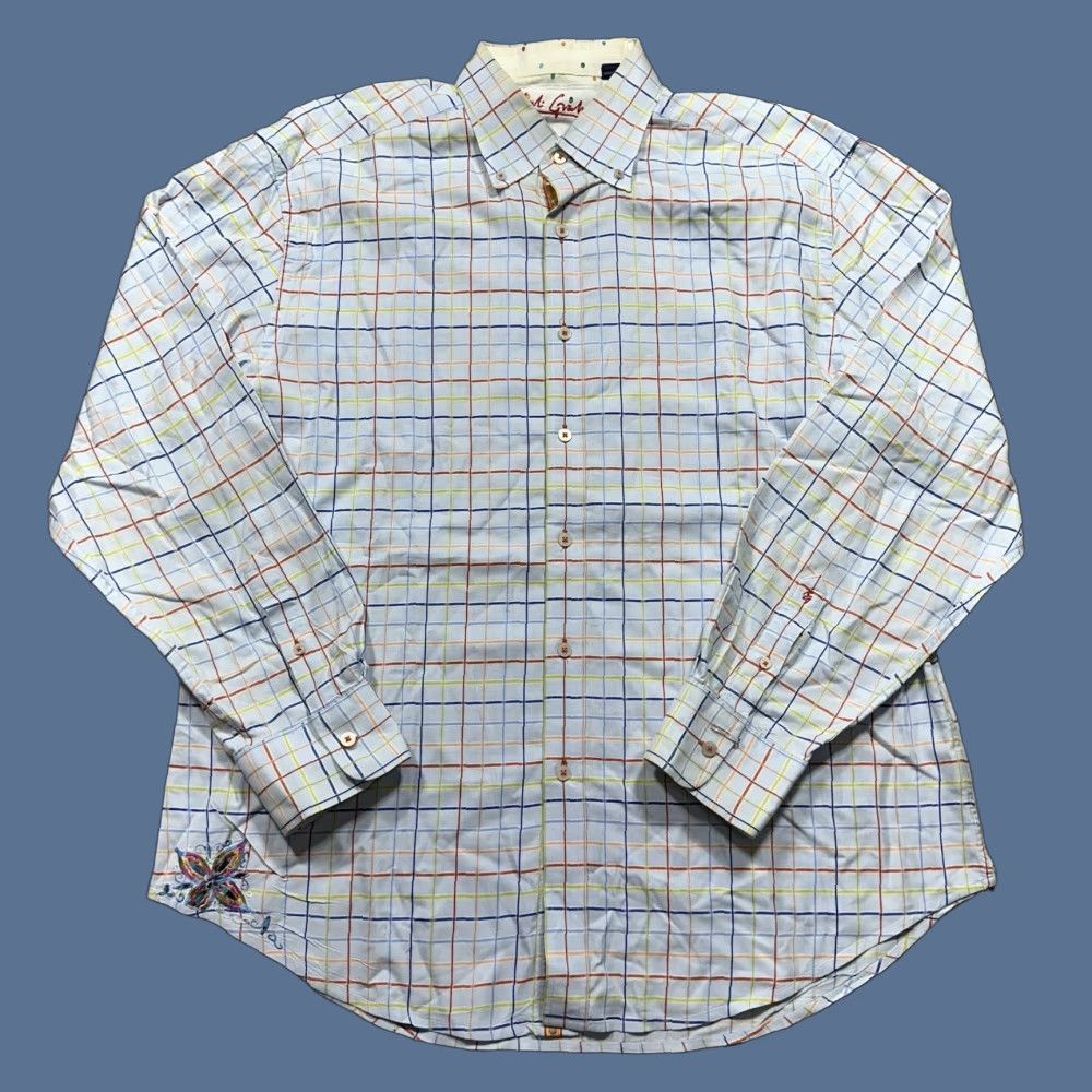 Robert Graham Robert Graham Shirt Mens 2XL Plaid Button-Up Multicolor Preppy Size US XXL / EU 58 / 5 - 1 Thumbnail