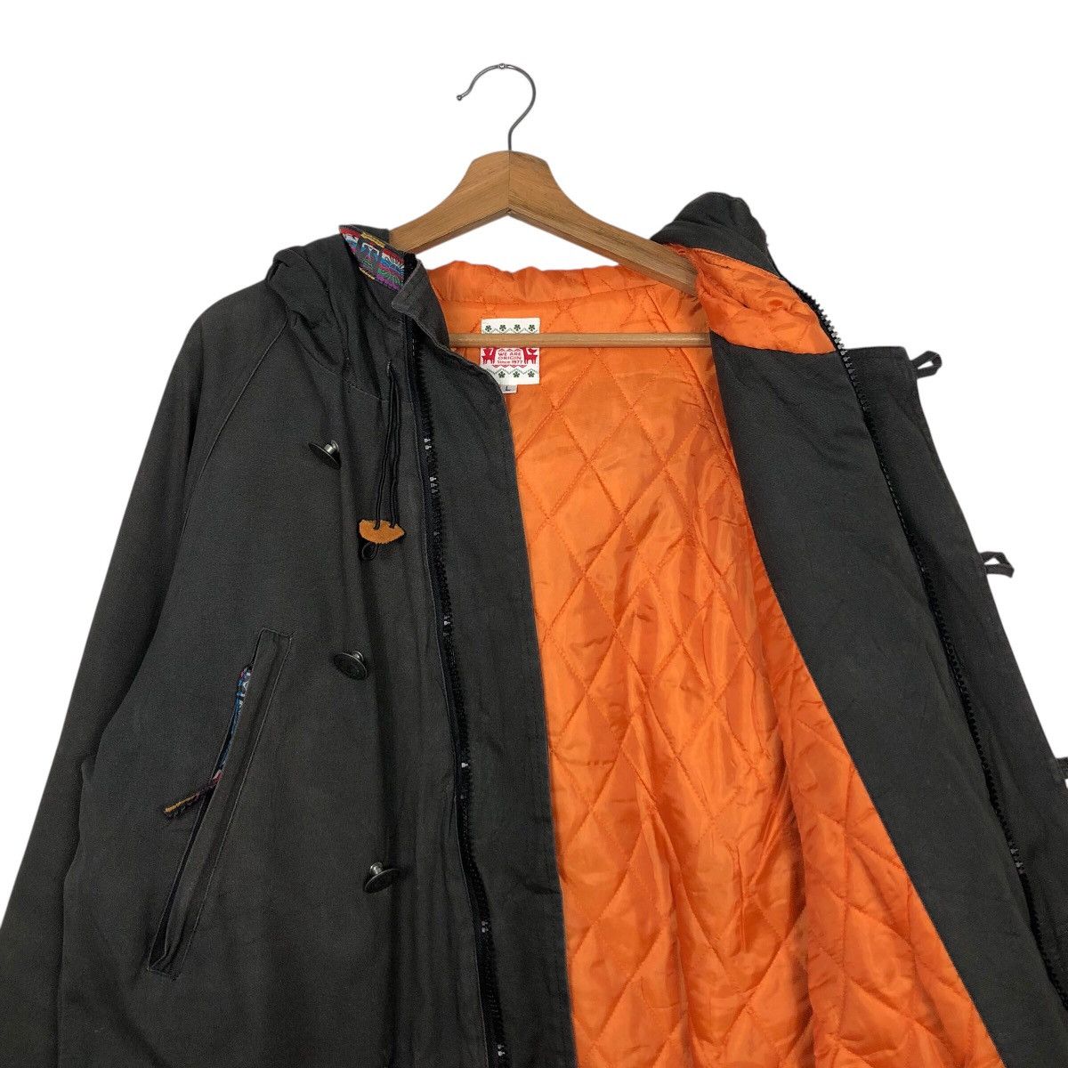 Japanese Brand 📌Vintage Chore Jacket Hoodie Titicaca Duck Canvas Size US L / EU 52-54 / 3 - 14 Thumbnail