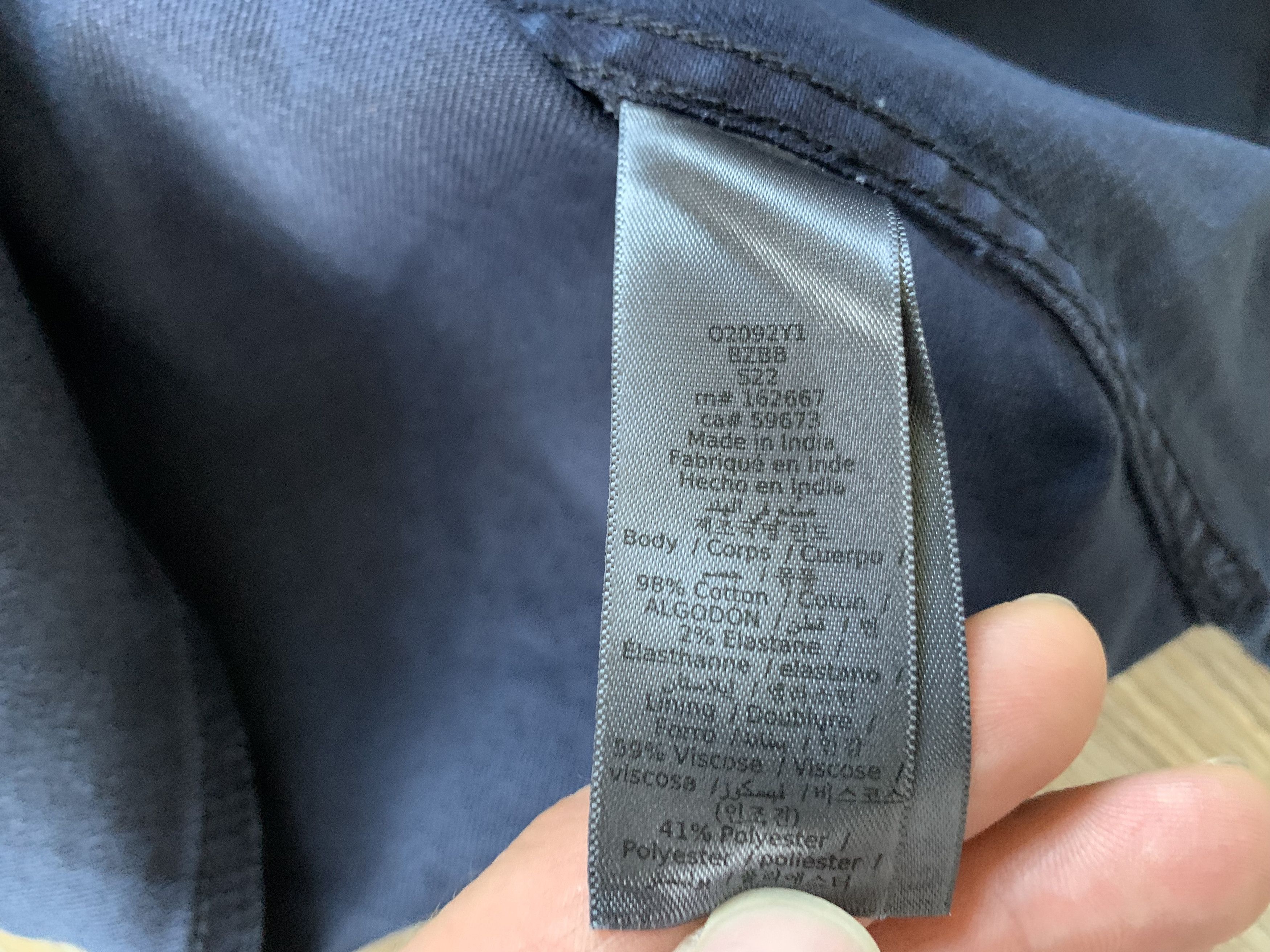 Designer × John Varvatos Mens John Varvatos Cotton Blue Jacket Size US M / EU 48-50 / 2 - 7 Thumbnail