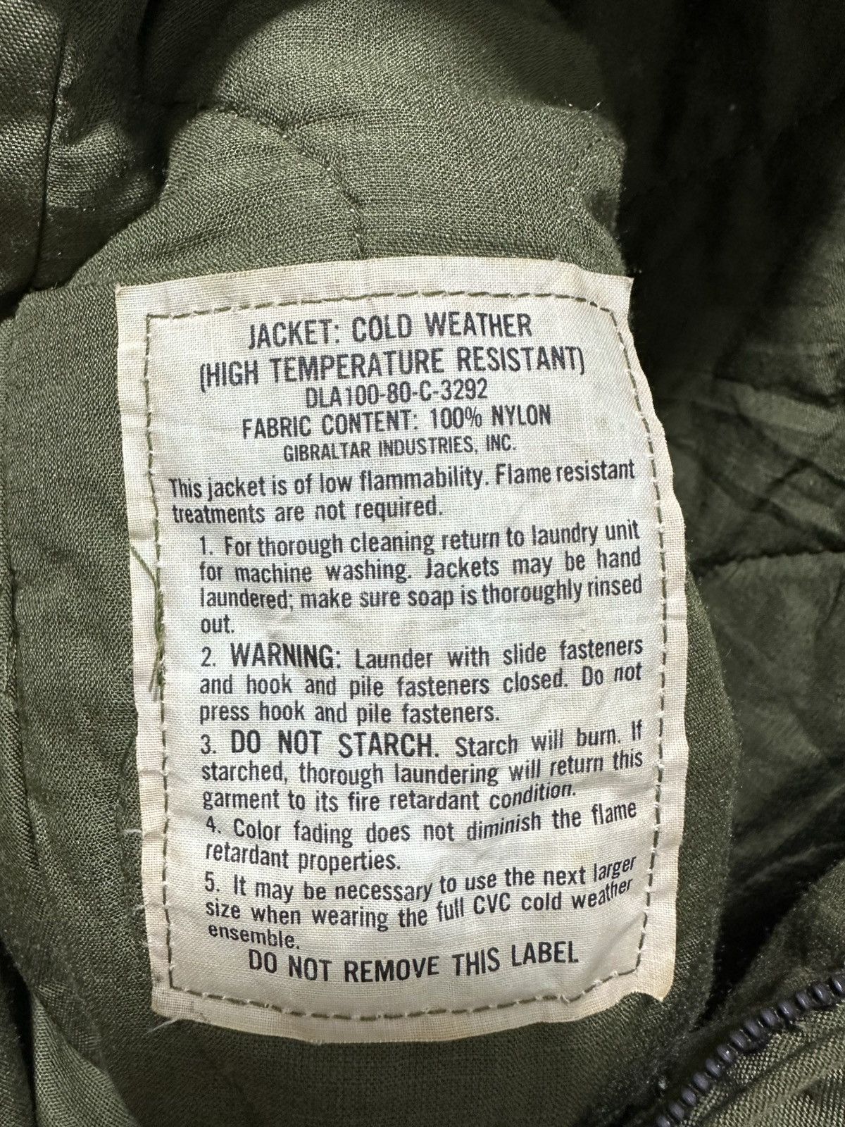 Vintage Vintage 80’s Combat Vehicle Tanker Military Jacket U.S Army Size US M / EU 48-50 / 2 - 4 Thumbnail