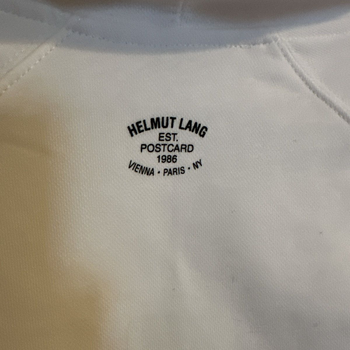 Helmut Lang Helmut Lang White Pull Over Hoodie Size Small Size US S / EU 44-46 / 1 - 5 Thumbnail