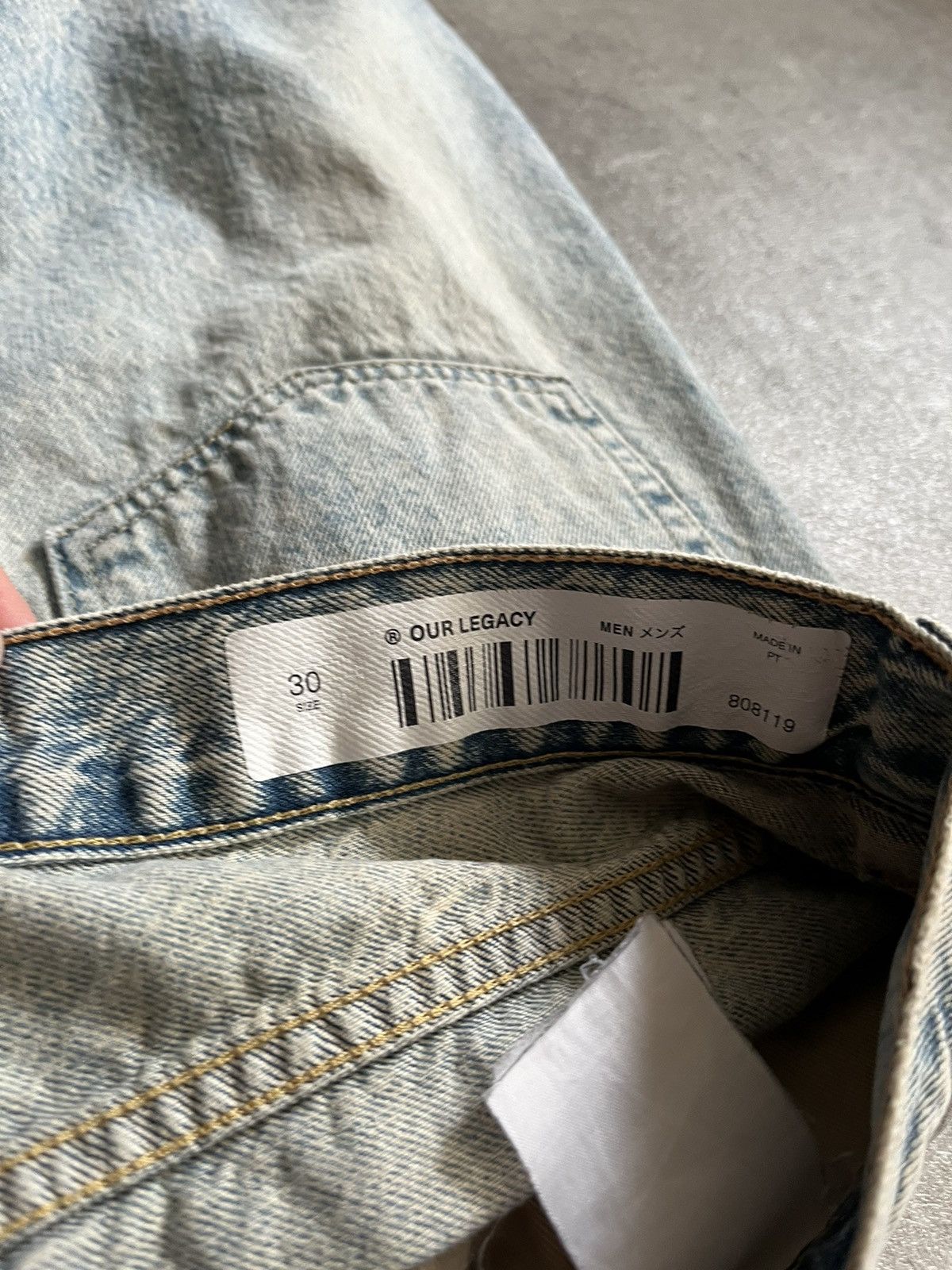 Our Legacy Our Legacy blue jeans straight Size US 30 / EU 46 - 17 Thumbnail