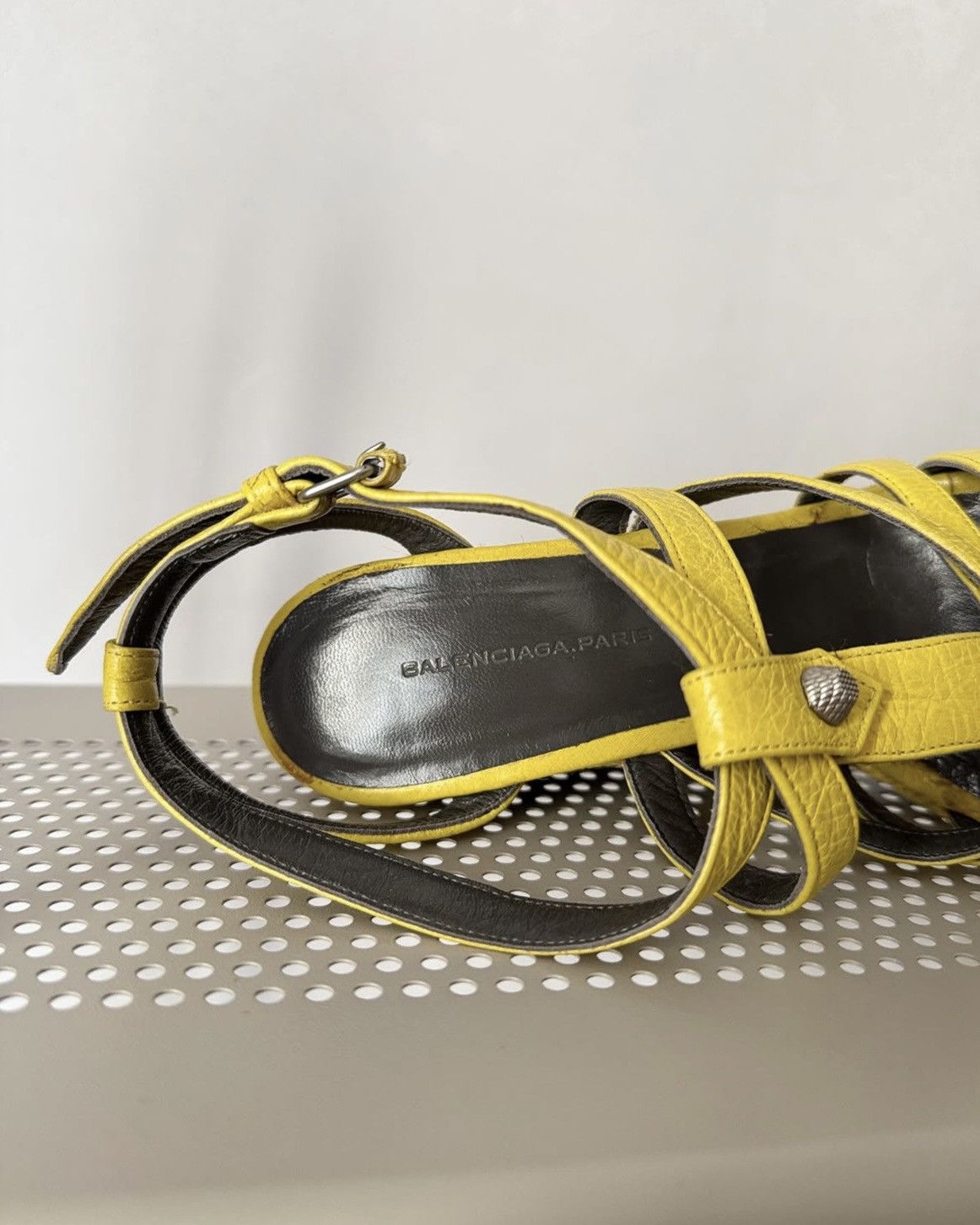 Balenciaga Balenciaga Archive Leather Sandals Size US 6 / IT 36 - 4 Thumbnail
