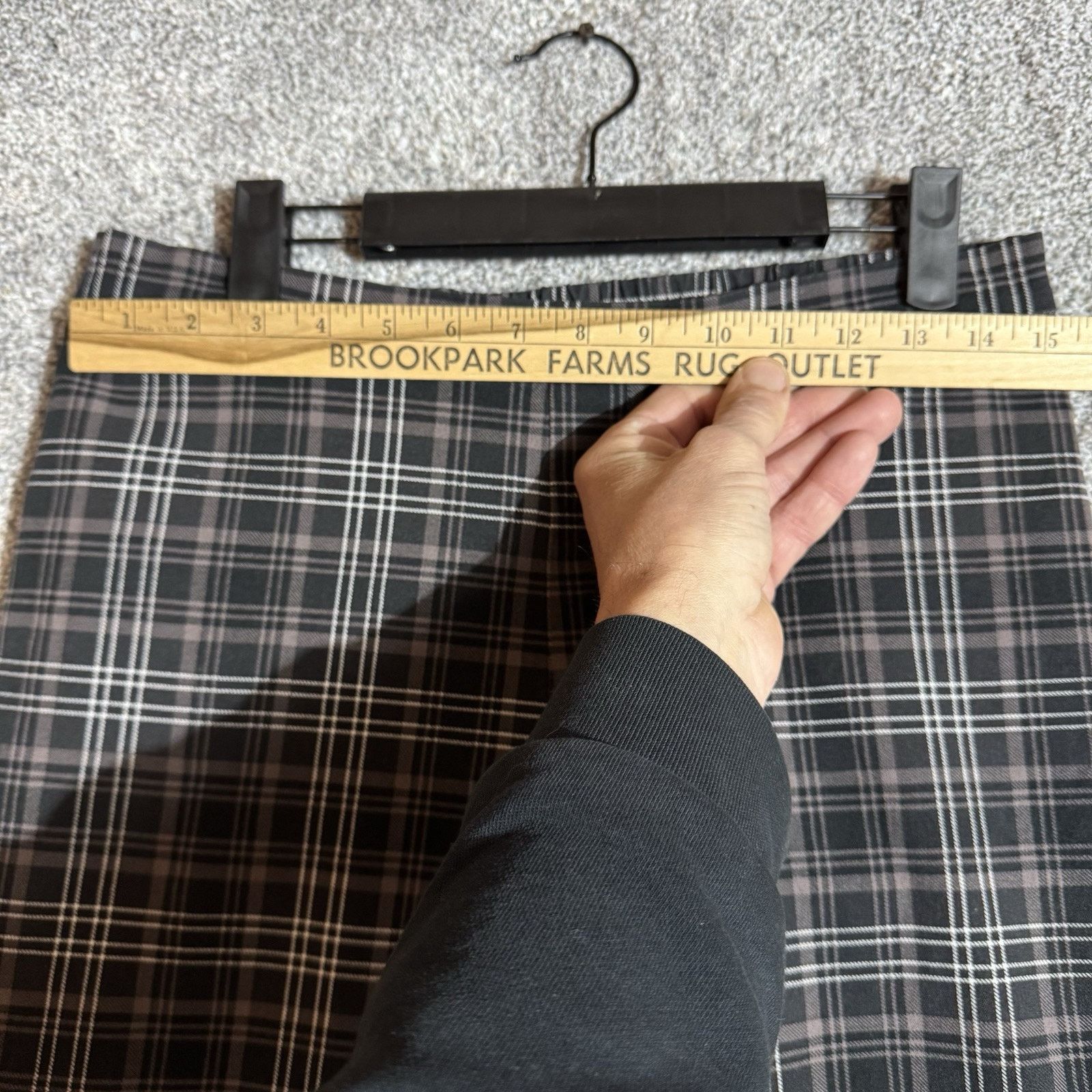 Isaac Mizrahi Isaac Mizrahi Live Pants Womens 10 Plaid Academia Retro Size 32" / US 10 / IT 46 - 3 Thumbnail