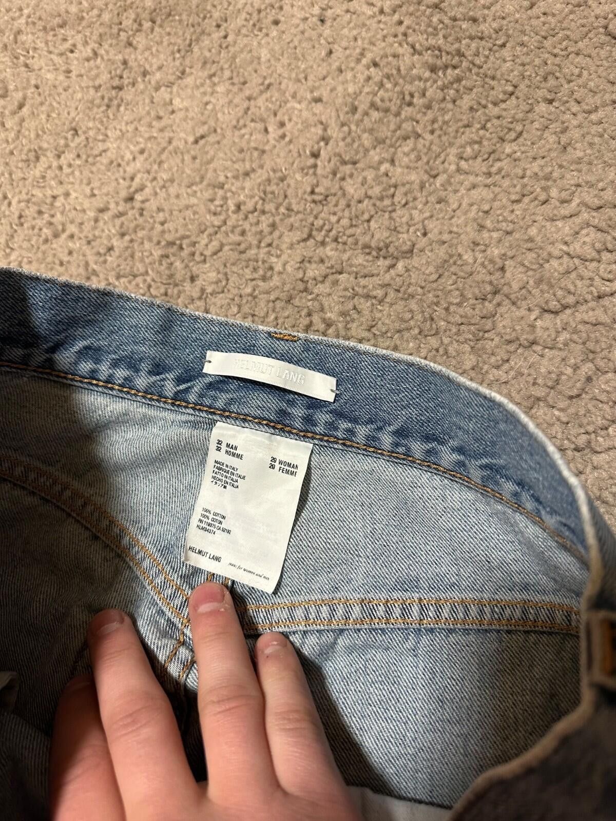 Helmut Lang Helmut Lang Straight jeans Sz 32 Man Size US 32 / EU 48 - 6 Thumbnail