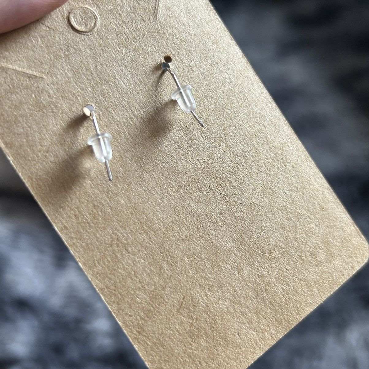 Handmade Handcrafted elegant genuine stone opalite earrings Size ONE SIZE - 3 Thumbnail