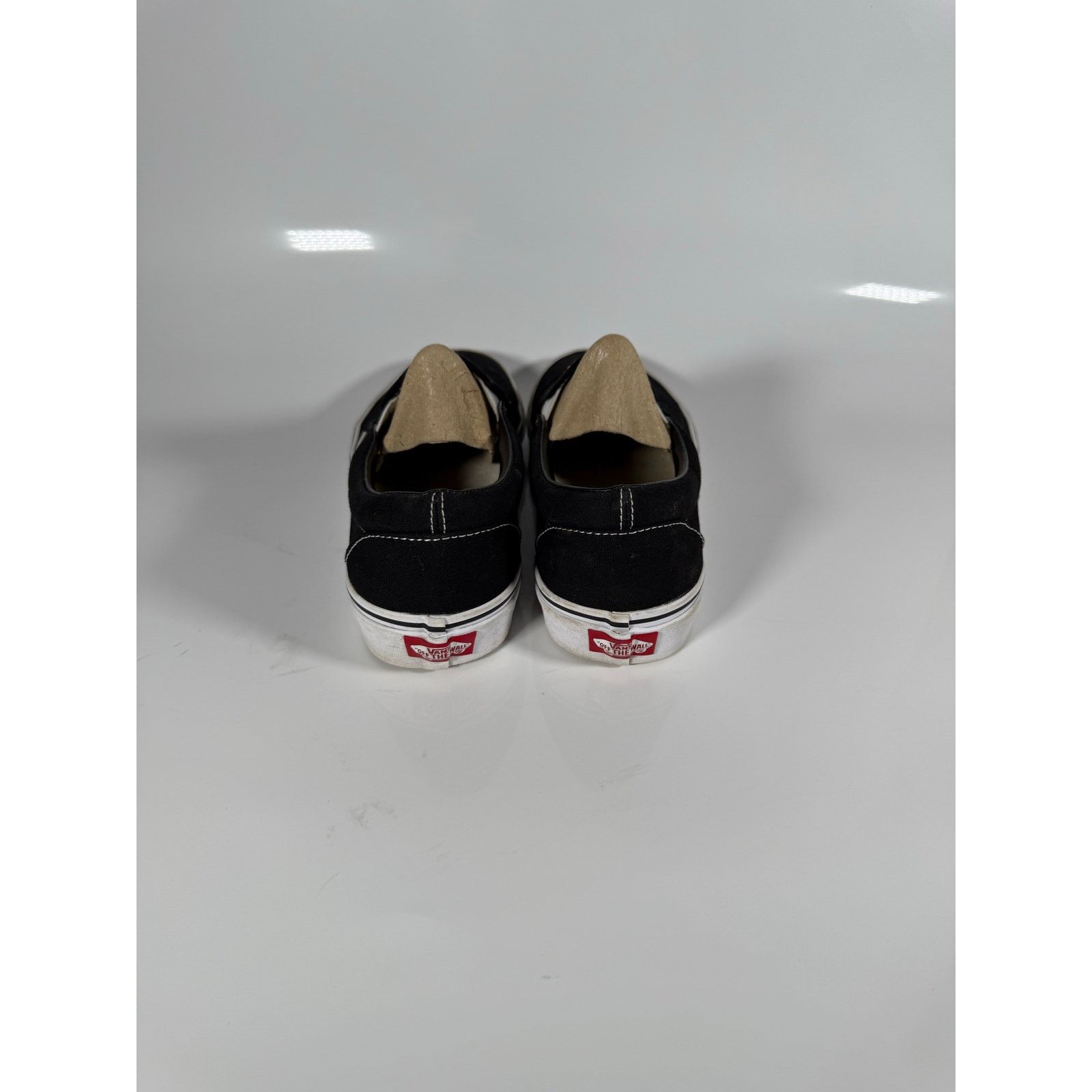 Vans Vans Classic Slip-On Black Canvas Skate Shoes Women’s Size 8 Size US 8 / IT 38 - 4 Thumbnail