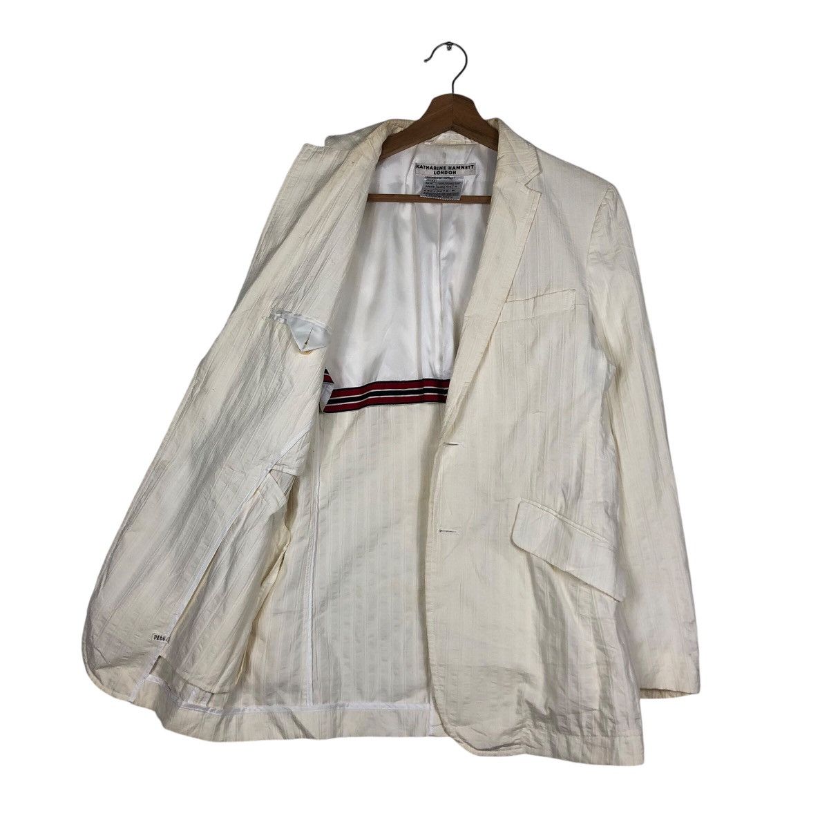 Japanese Brand × Katharine Hamnett London 📌Vintage Chore Biker Jacket Zipper Katharine Hamnett Size US M / EU 48-50 / 2 - 12 Thumbnail