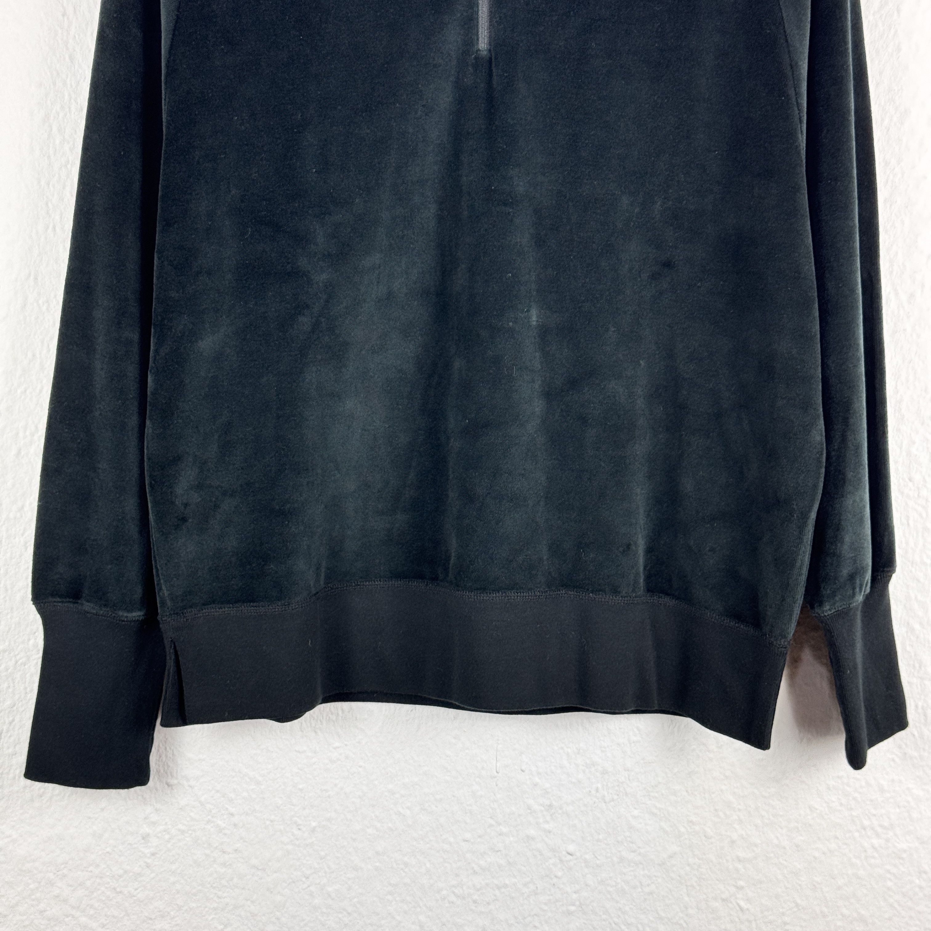 RLX Ralph Lauren Women`s RLX RALPH LAUREN VELOUR QUARTER ZIP PULLOVER SIZE S Size S / US 4 / IT 40 - 6 Thumbnail