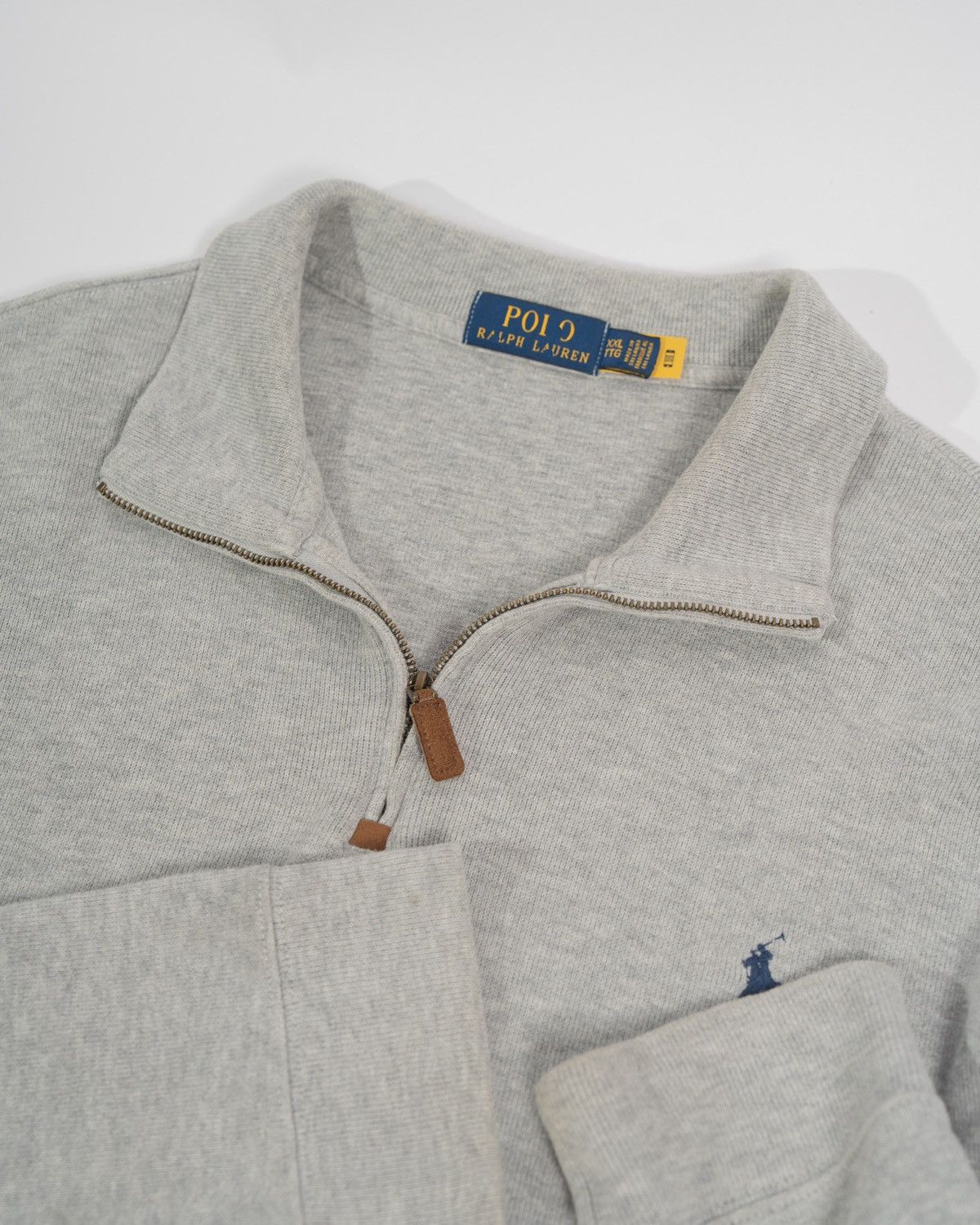 Polo Ralph Lauren Polo Ralph Lauren Half Zip Knit Sweater Size US XXL / EU 58 / 5 - 4 Thumbnail