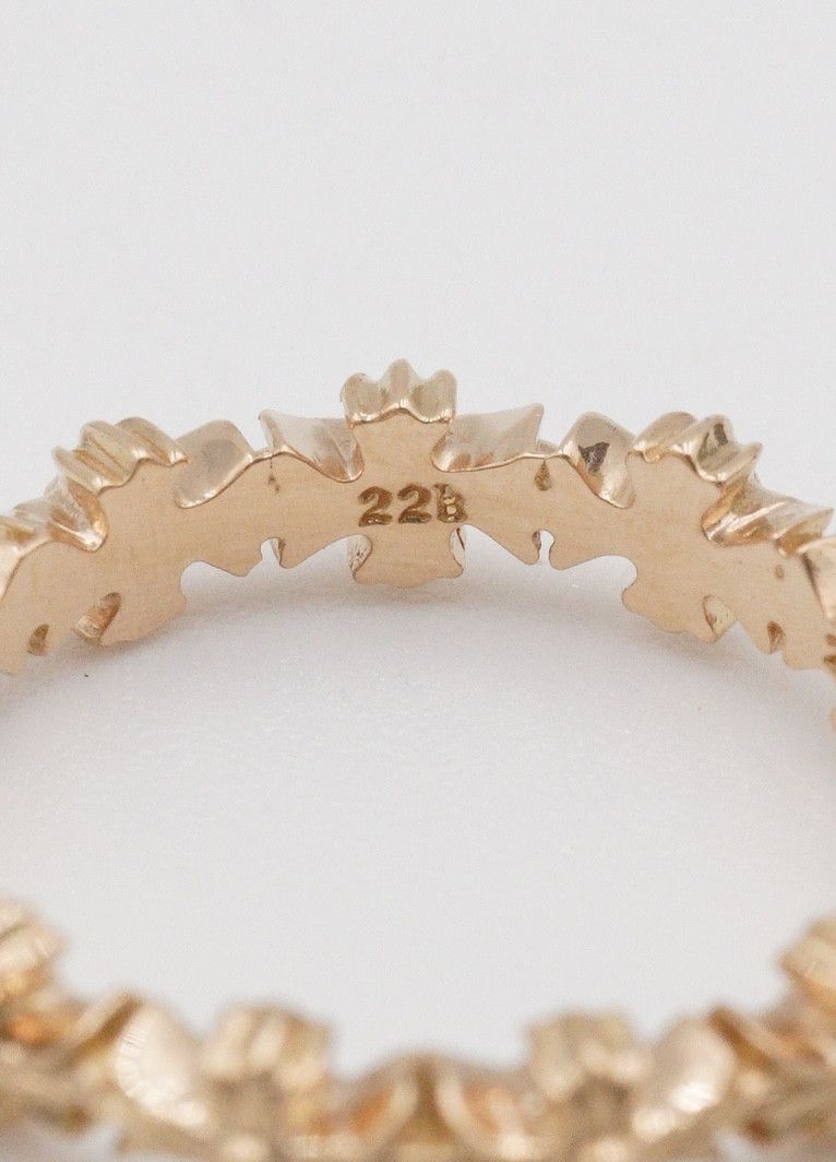 Chrome Hearts Chrome Hearts 22K Tiny E Ring - US 5.5 Size ONE SIZE - 4 Thumbnail