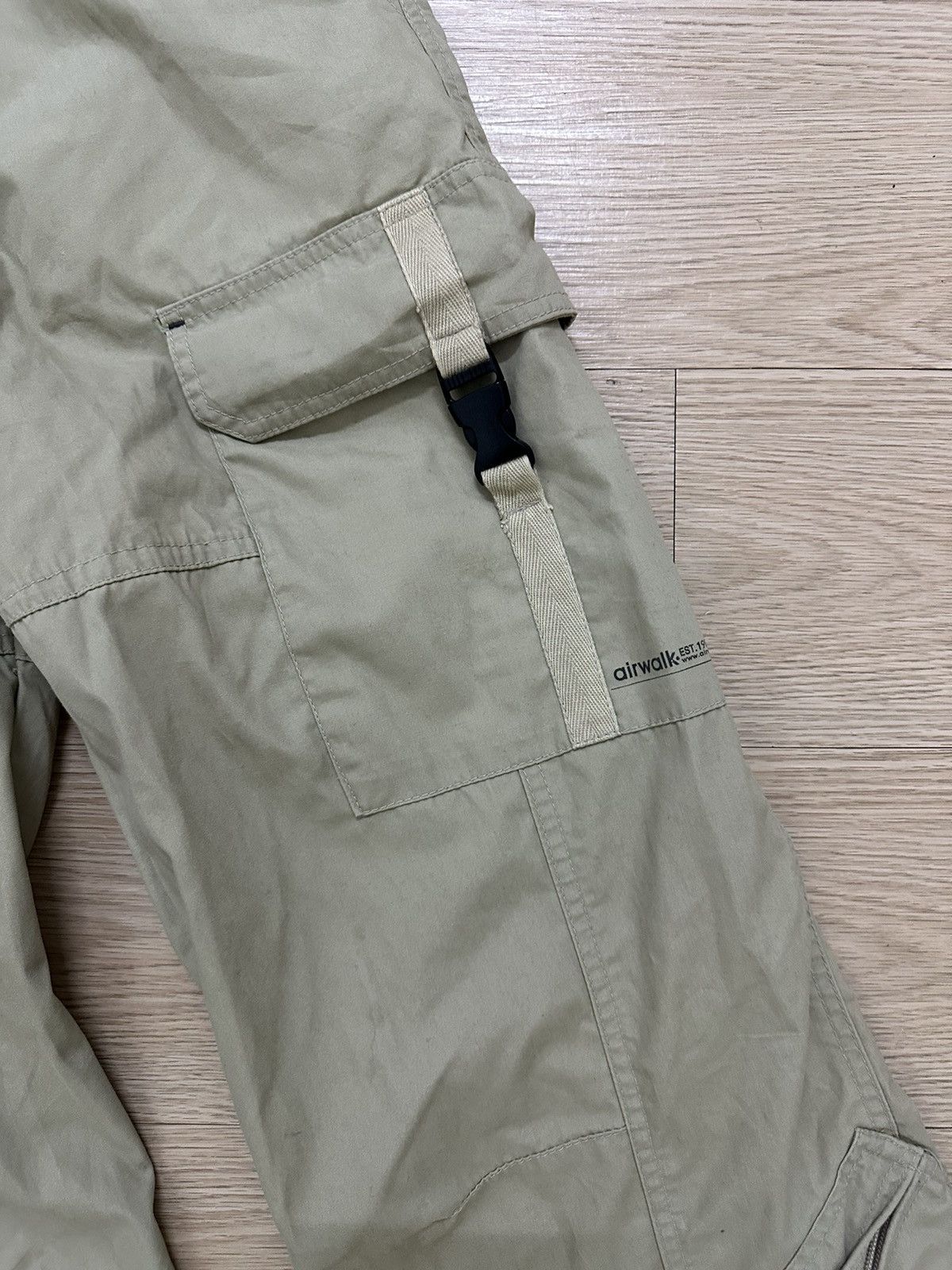 Airwalk × Vintage Rare And Beautiful Vintage Airwalk Gorpcore Parachute Pants Size US 34 / EU 50 - 5 Thumbnail