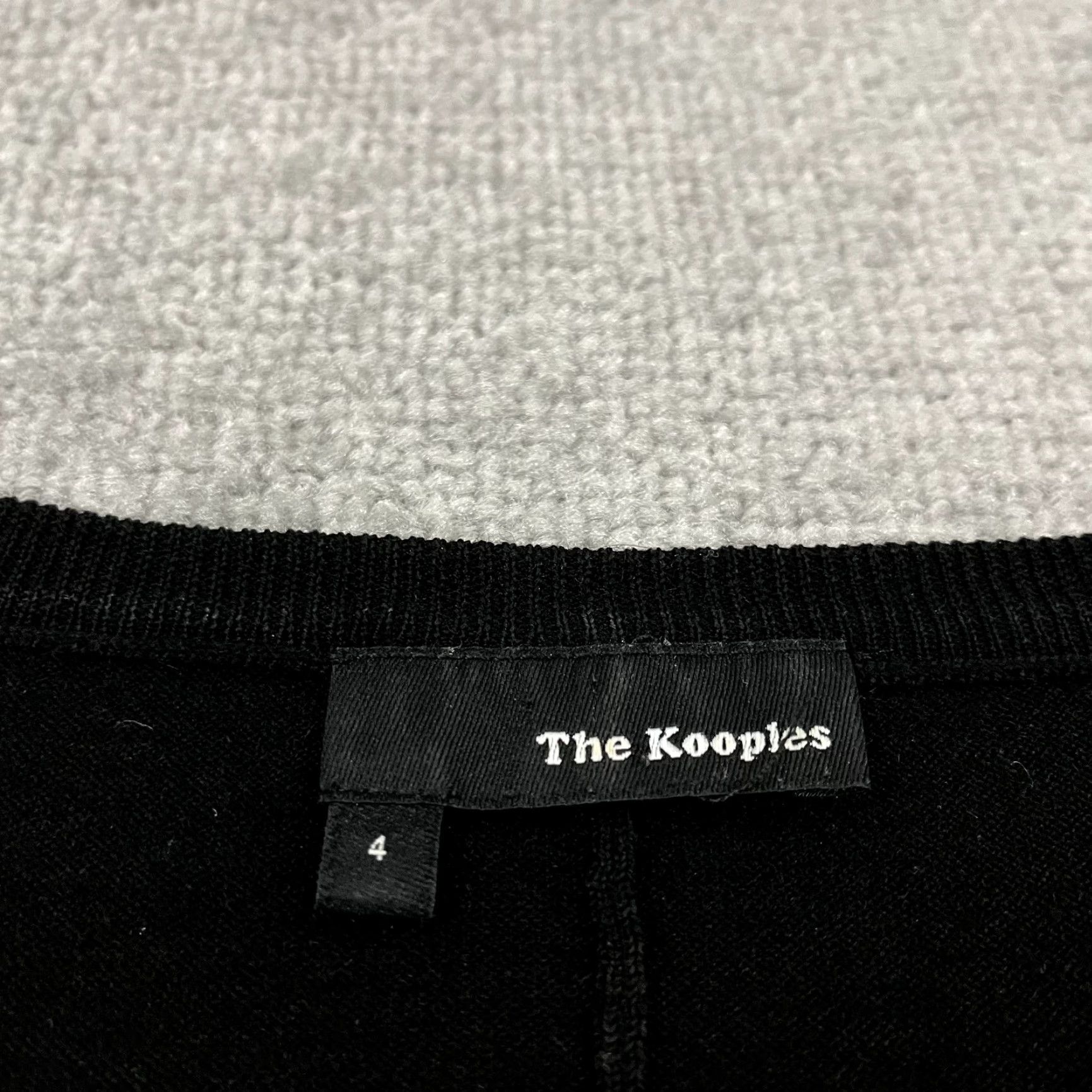 The Kooples THE KOOPLES Shirt Womens Size 4 Wool Zip Shoulder Long Sweater Pullover Flaws* Size S / US 4 / IT 40 - 2 Thumbnail