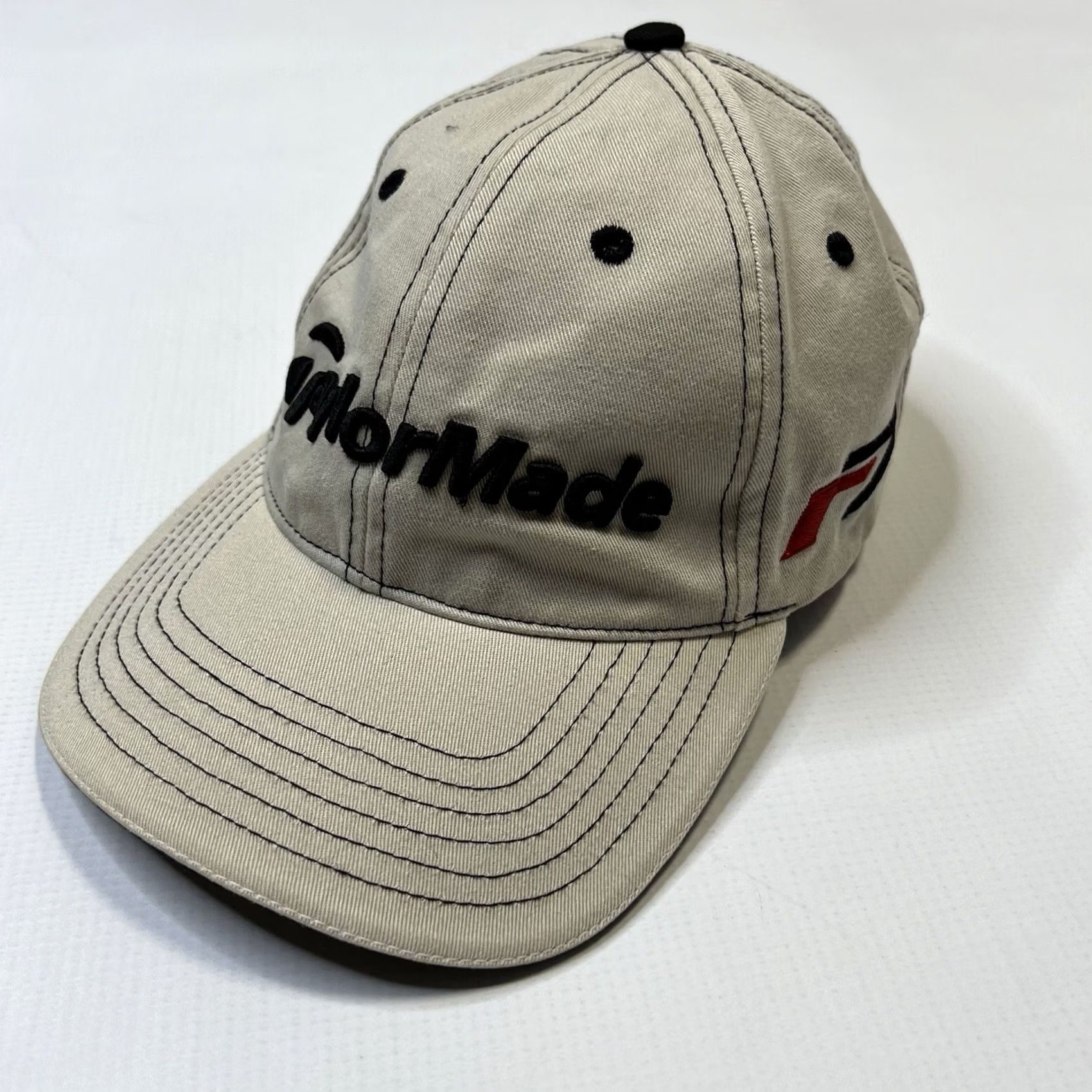 TaylorMade VINTAGE TaylorMade R7 TMax Gear Cap Hat Adult Adjustable Beige 100% Cotton Size ONE SIZE - 2 Thumbnail