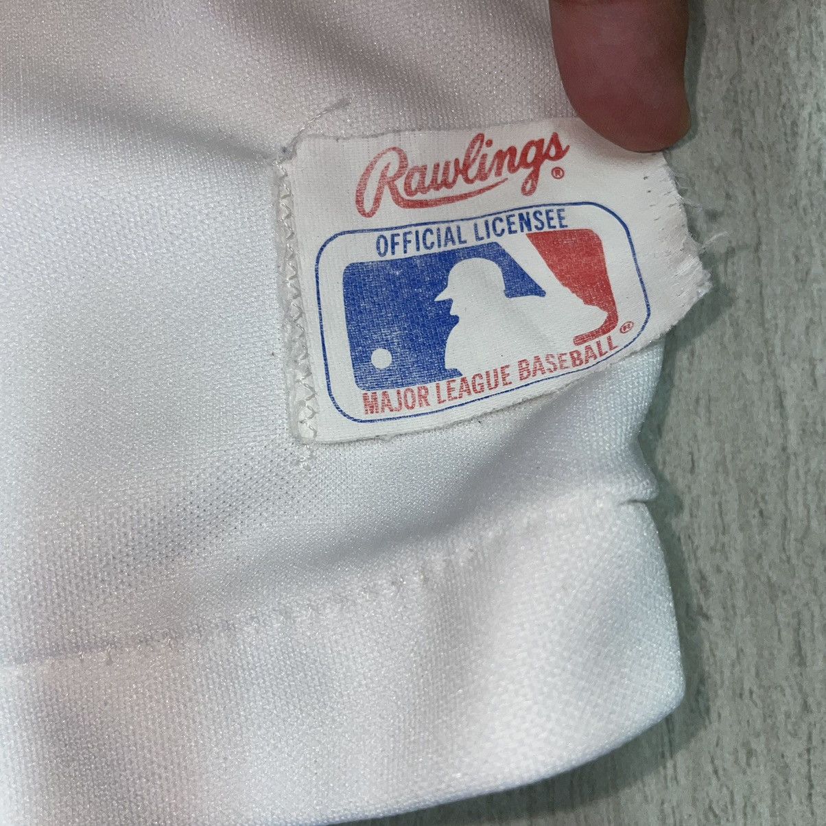 MLB Dodgers Vintage Rawlings Top Jersey #12 Size US S / EU 44-46 / 1 - 2 Thumbnail