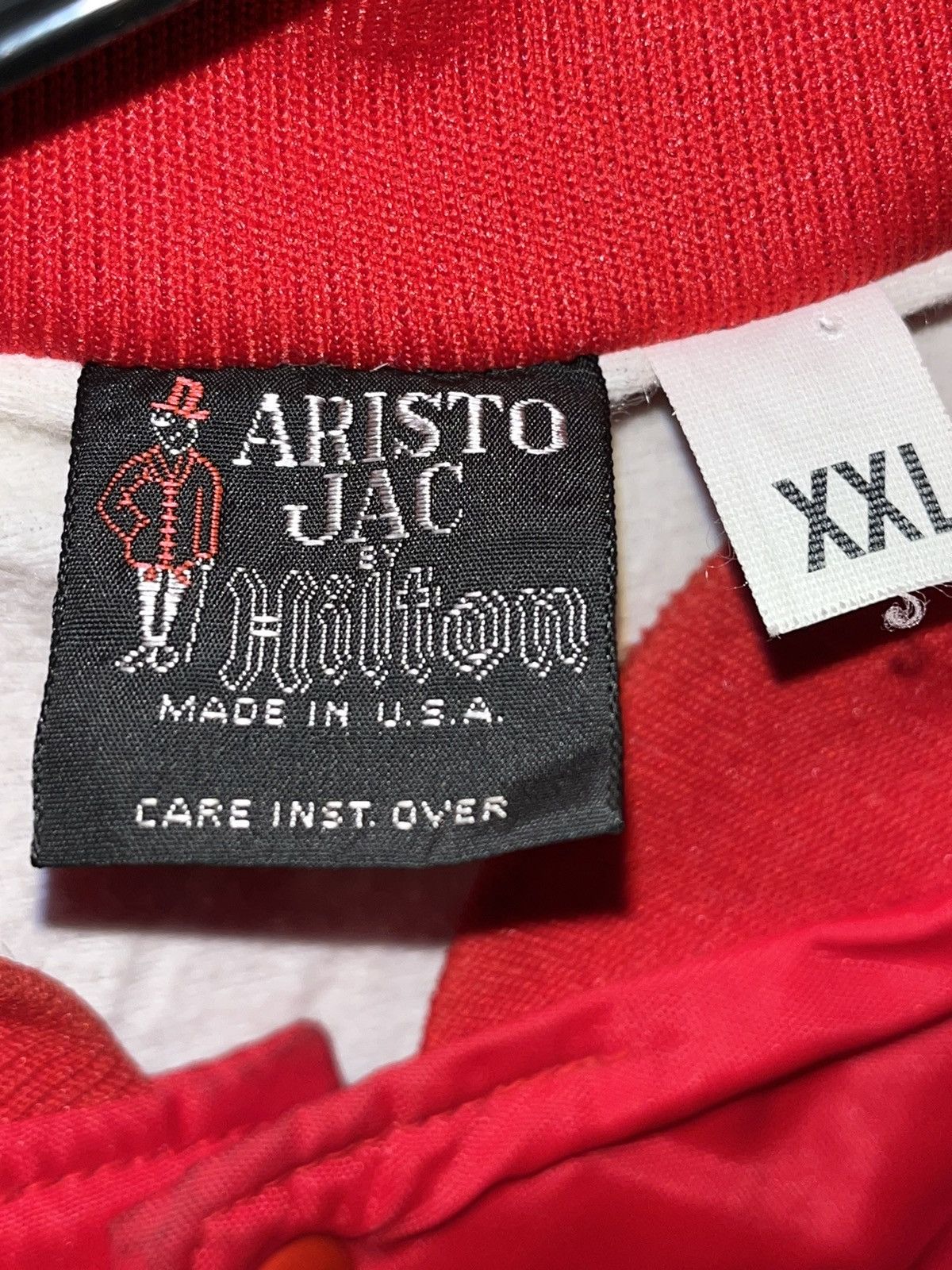 Other Crazy 80’s Faded Thrashed ERD Distressed Satin Bomber Jacket Size US XXL / EU 58 / 5 - 10 Thumbnail
