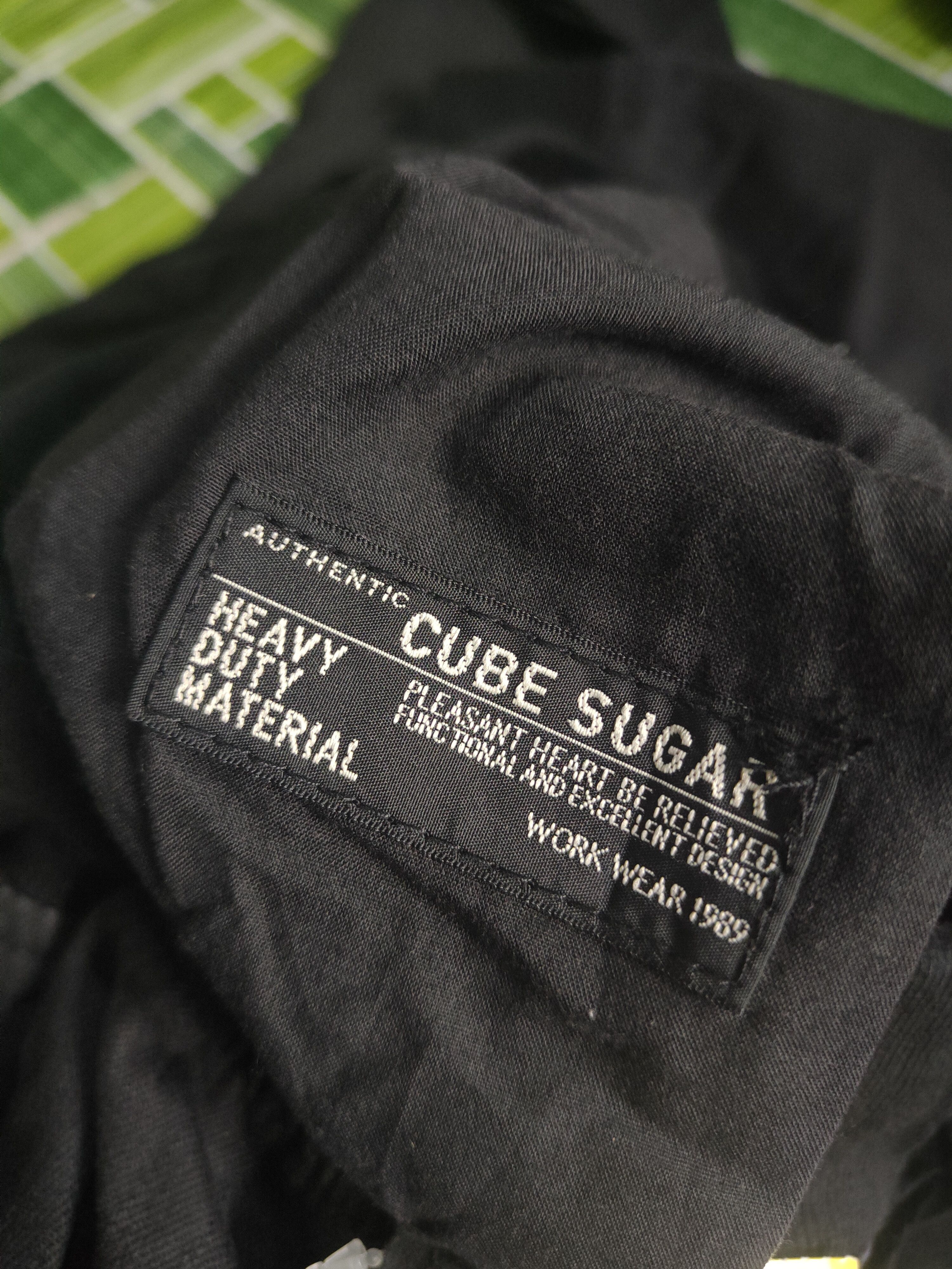 Japanese Brand DL Cube Sugar Black Multipocket Joggers #2352 Size US 27 - 15 Thumbnail