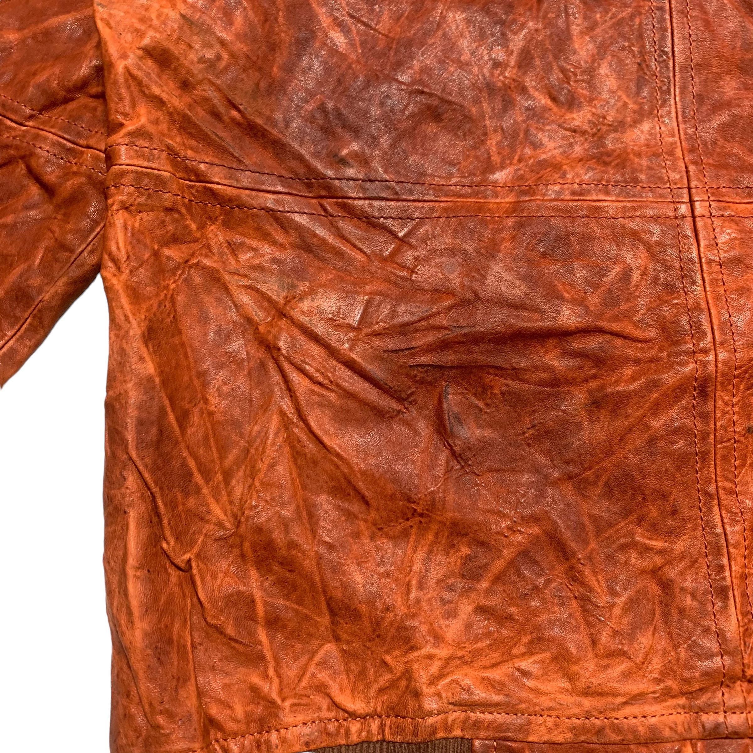Iroquois Japan Iroquois Hooded Leather Jacket Size US S / EU 44-46 / 1 - 11 Thumbnail
