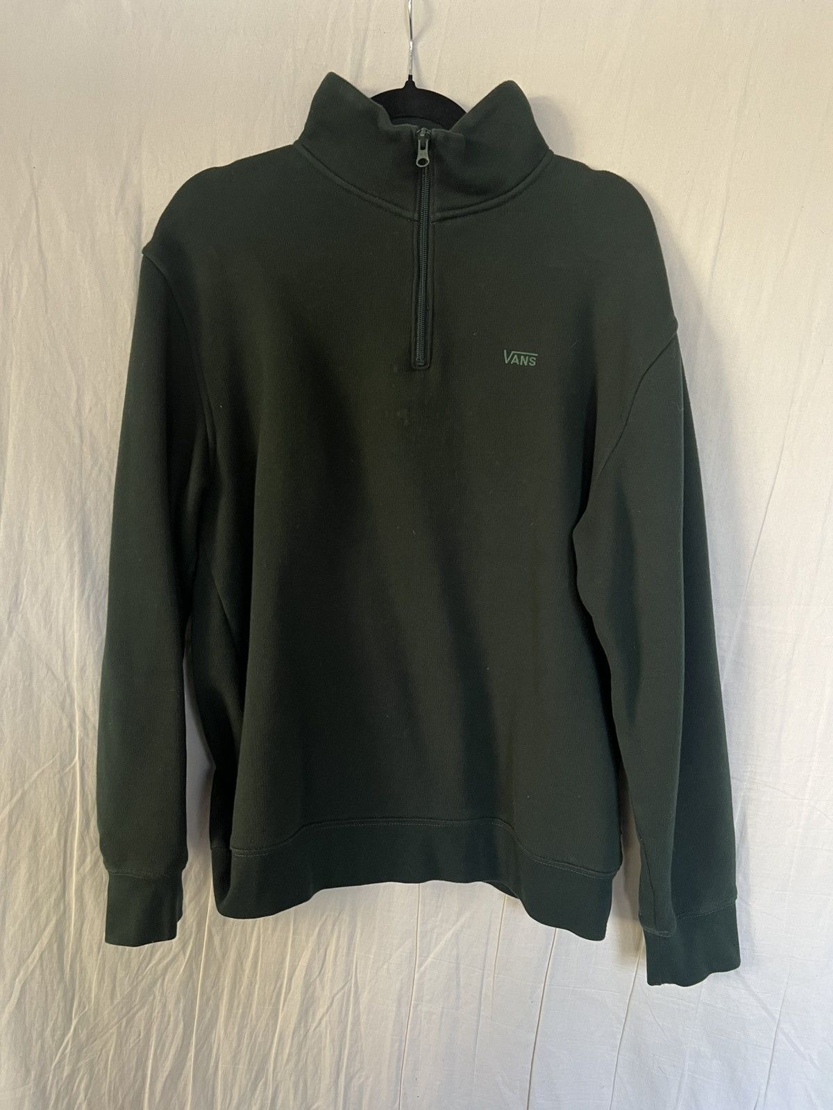 Vans Vans Quarter Zip Comfycush Sweater Size US L / EU 52-54 / 3 - 1 Thumbnail