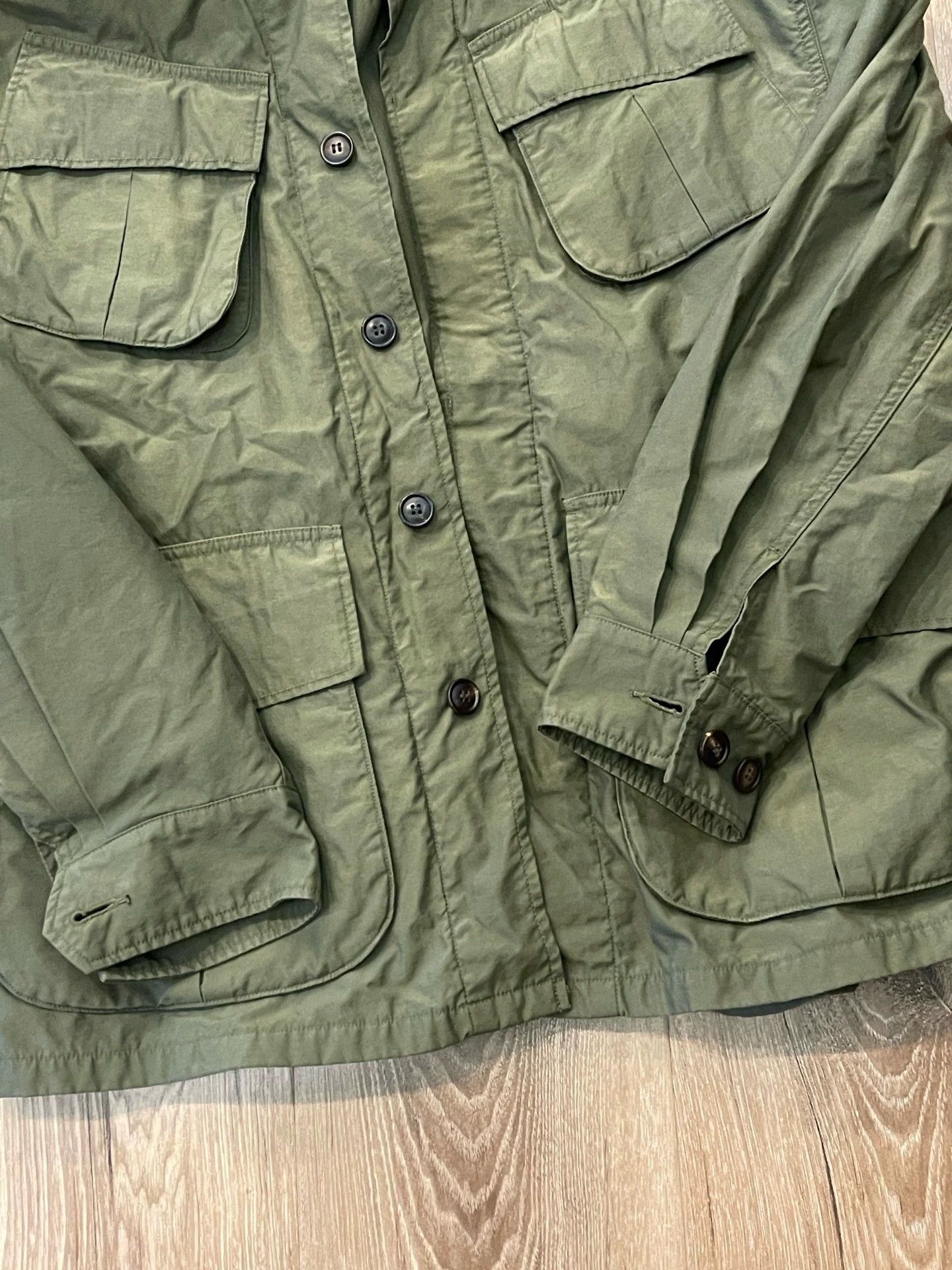 Visvim Visvim 23ss Tropical Combat Jkt Mud-Dyed 4-Pocket Olive Size US M / EU 48-50 / 2 - 4 Thumbnail
